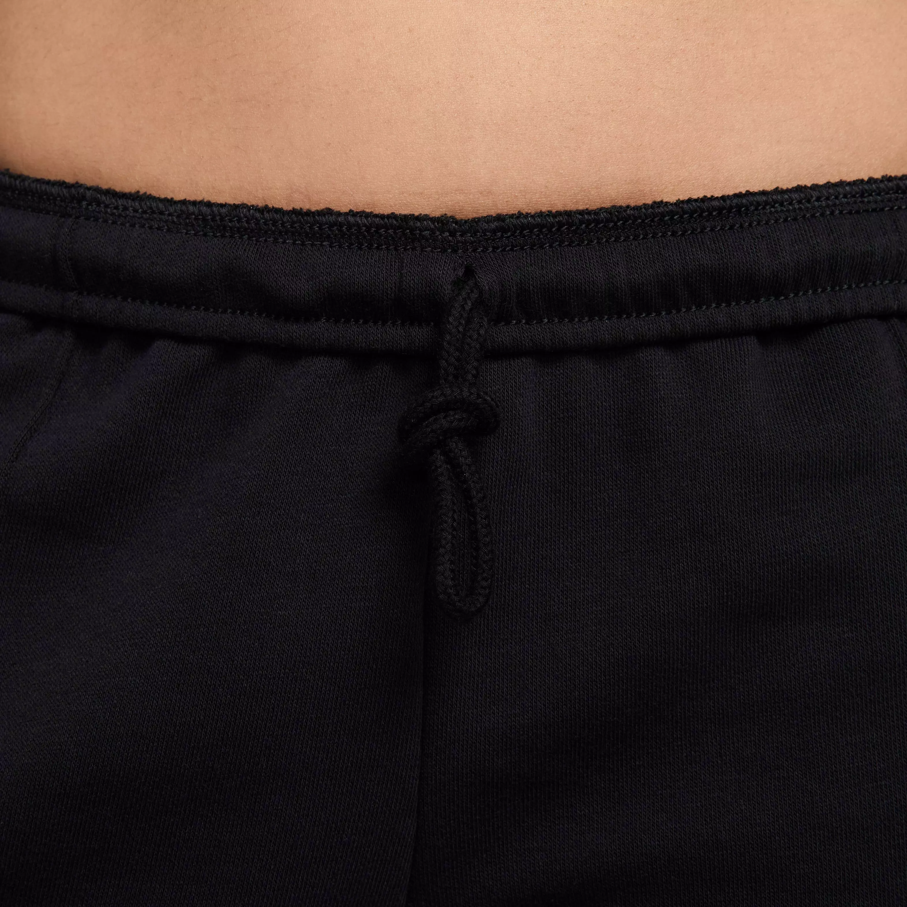 Nike Women's Sportswear Chill Terry Mid-Rise 4" French Terry Shorts - BLACK