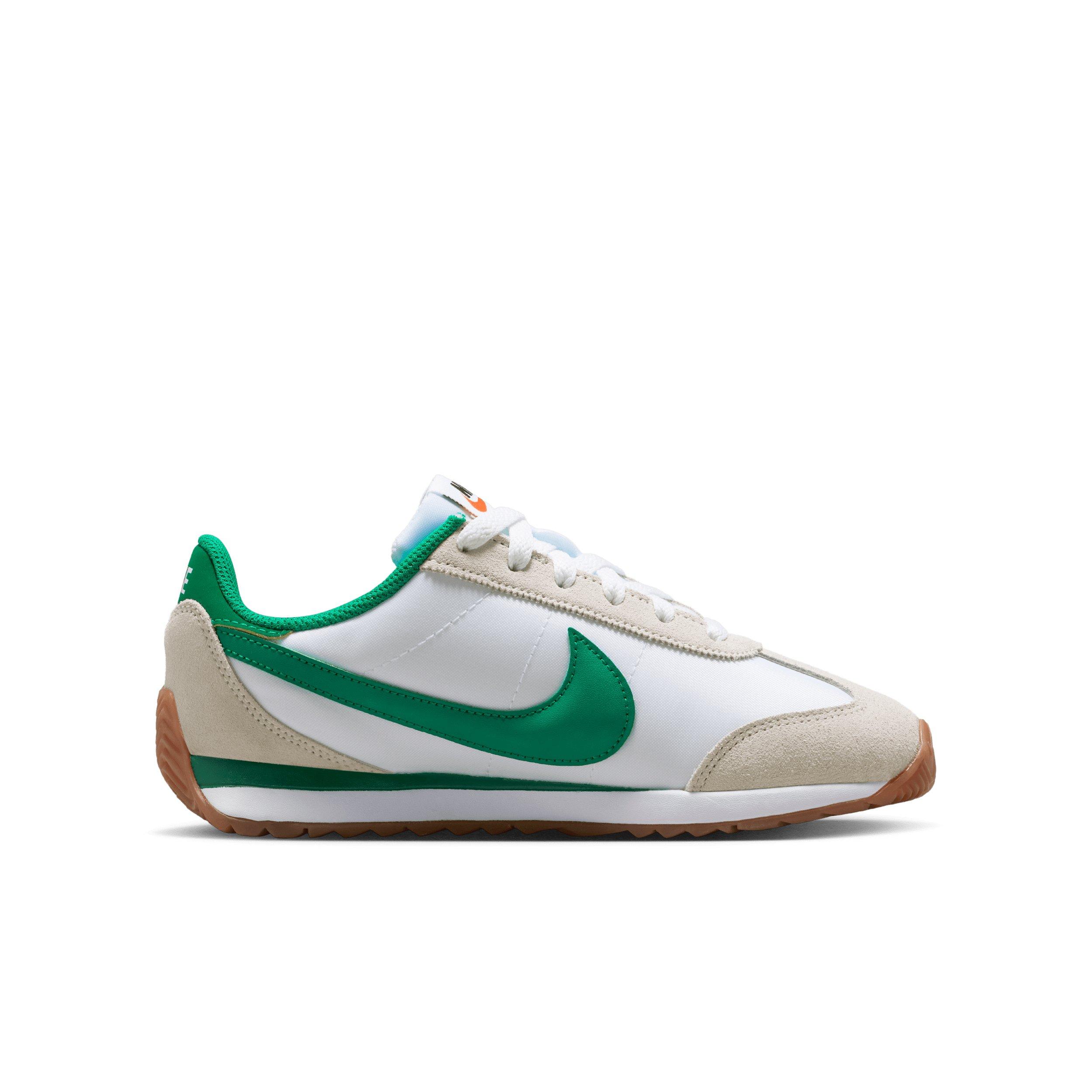 Nike Pacific "White/Light Silver/Gum Medium Brown/Malachite" Grade School Boys' Shoe - WHITE/LT SILVER/MD BROWN/MALACHITE