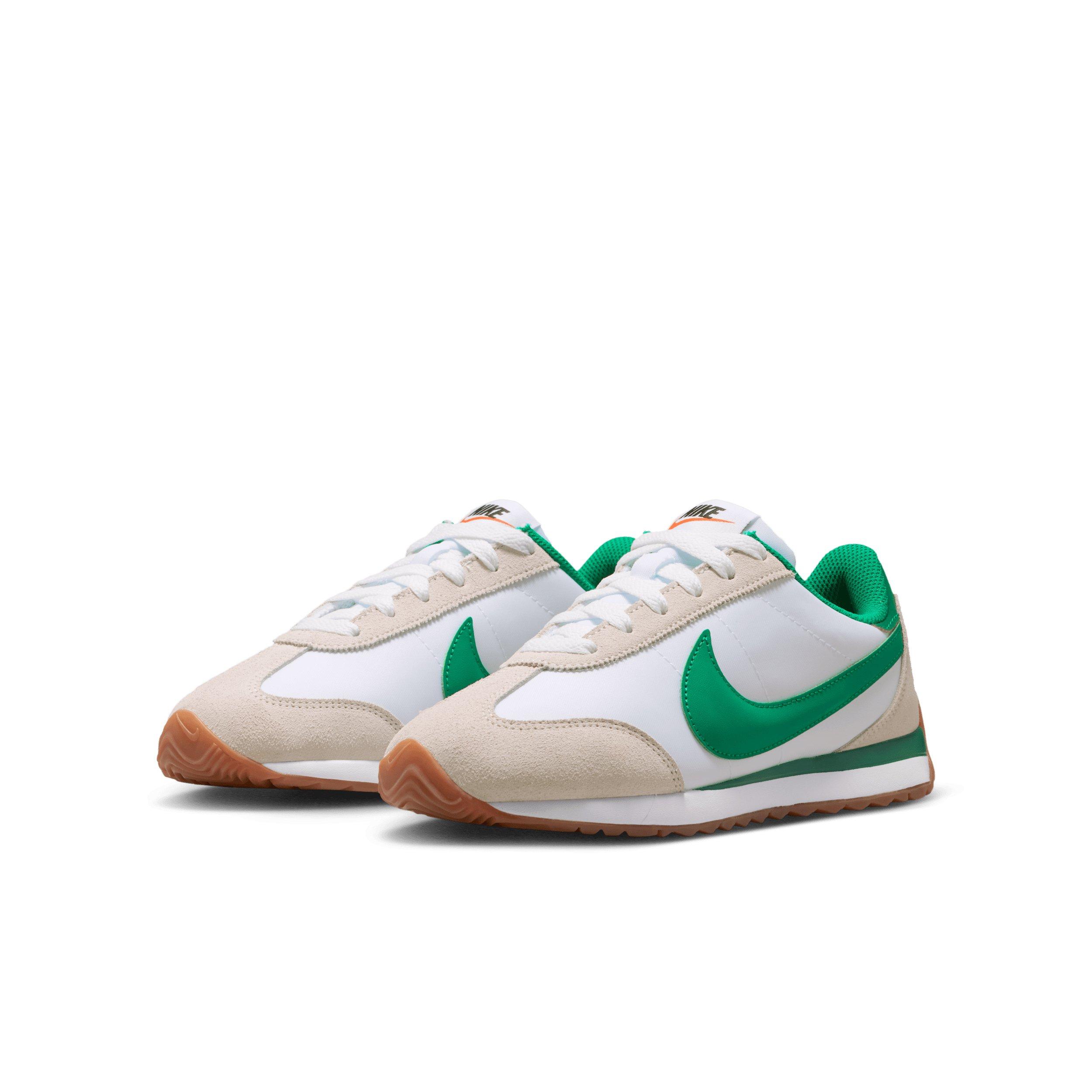 Nike Pacific "White/Light Silver/Gum Medium Brown/Malachite" Grade School Boys' Shoe - WHITE/LT SILVER/MD BROWN/MALACHITE