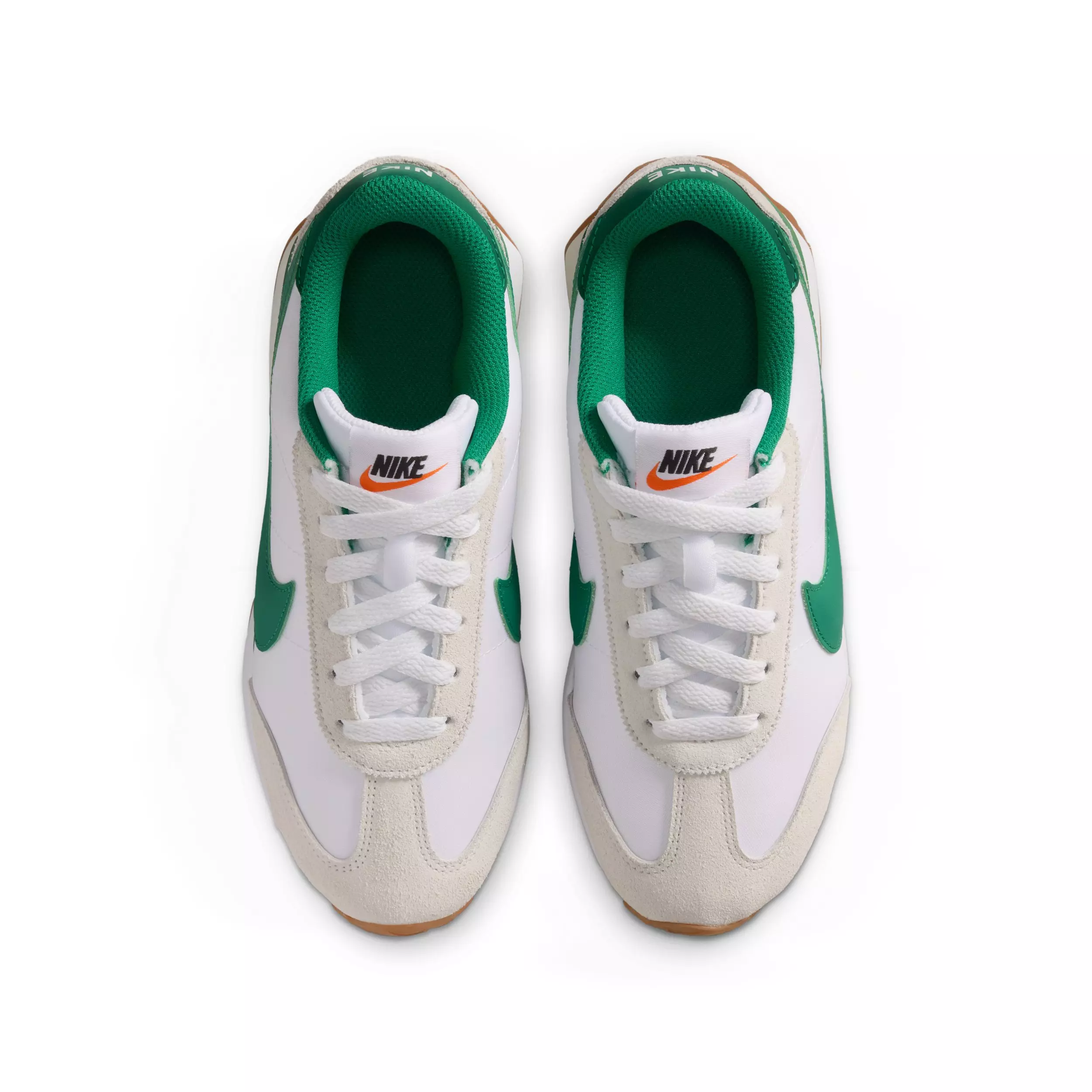 Nike Pacific "White/Light Silver/Gum Medium Brown/Malachite" Grade School Boys' Shoe - WHITE/LT SILVER/MD BROWN/MALACHITE