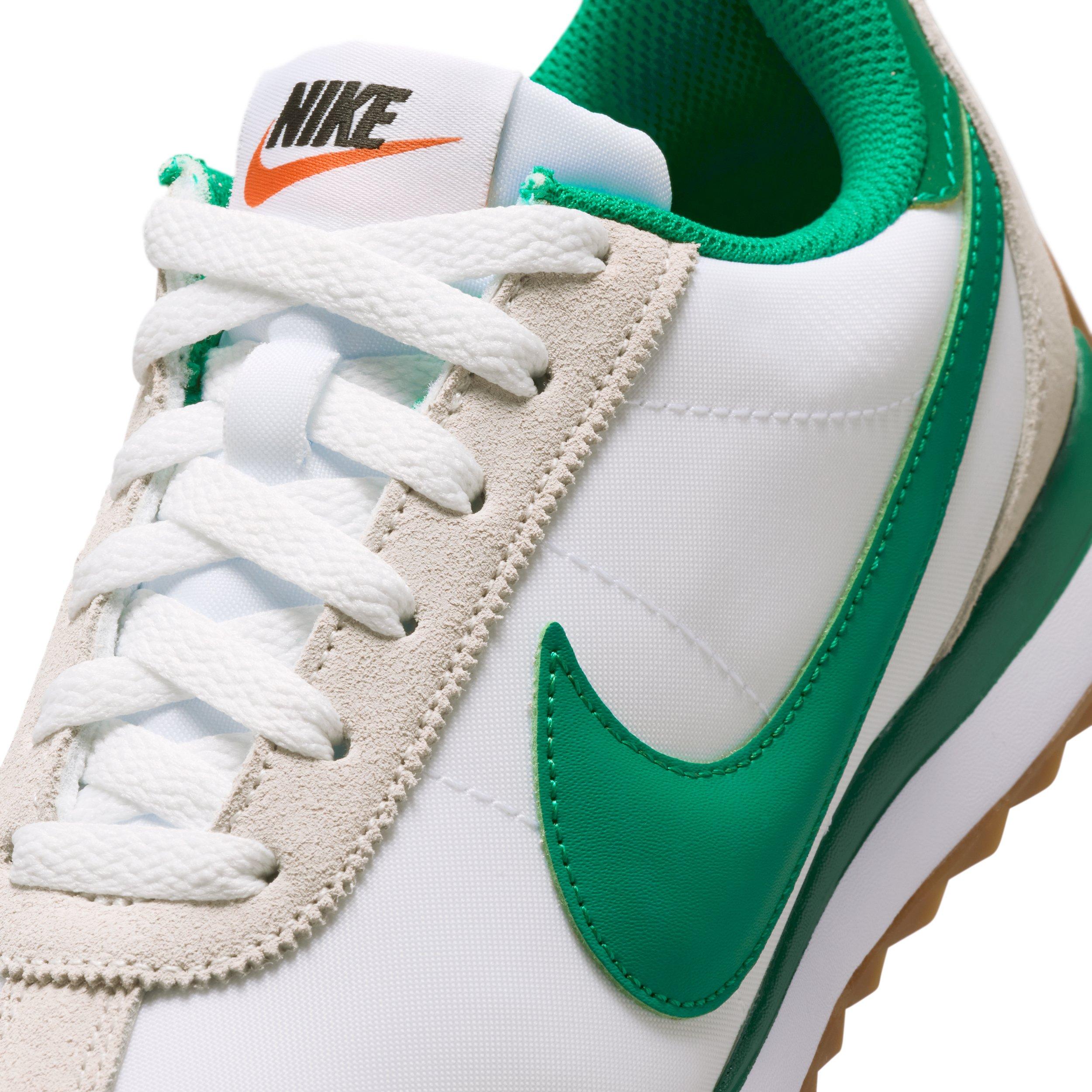 Nike Pacific "White/Light Silver/Gum Medium Brown/Malachite" Grade School Boys' Shoe - WHITE/LT SILVER/MD BROWN/MALACHITE