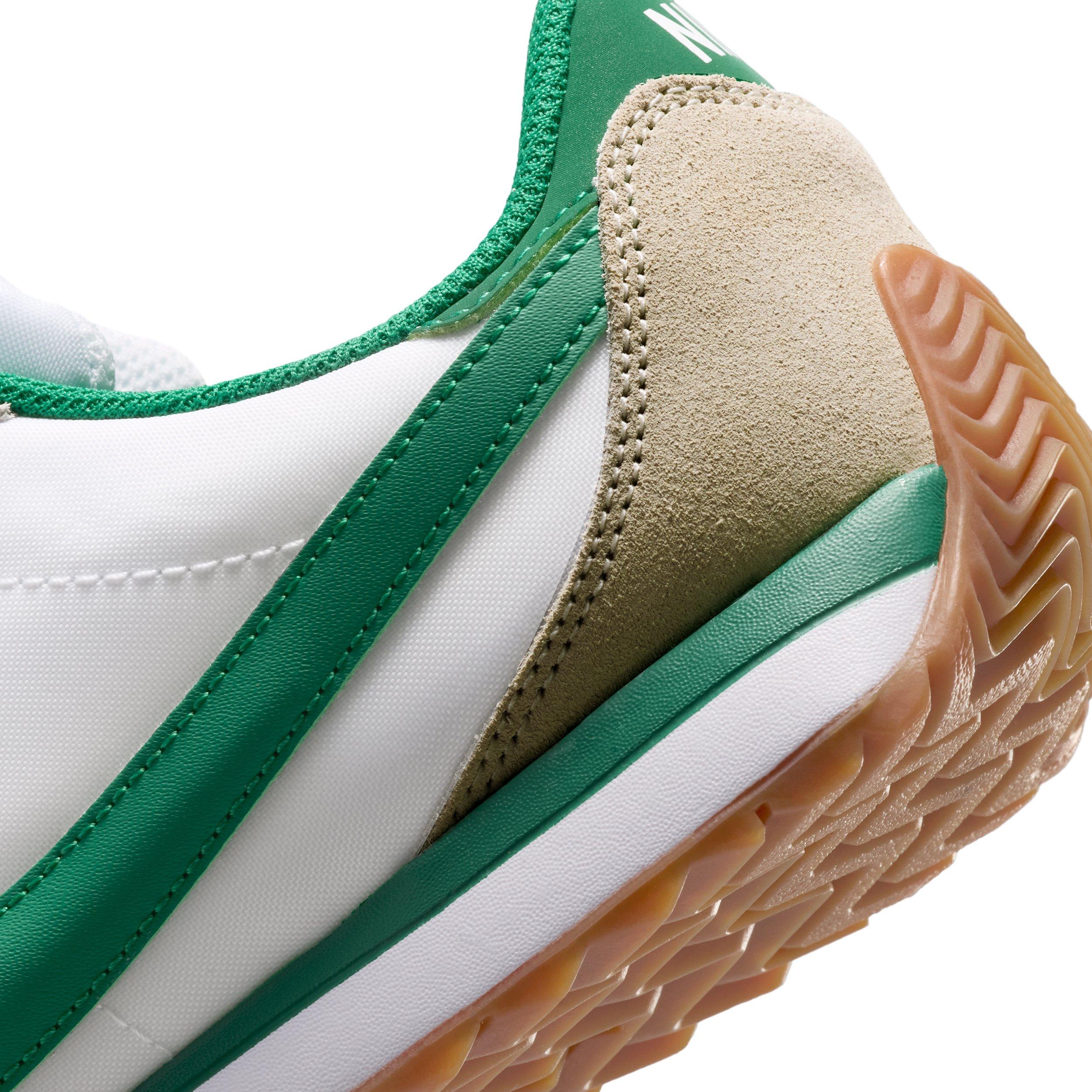 Nike Pacific "White/Light Silver/Gum Medium Brown/Malachite" Grade School Boys' Shoe - WHITE/LT SILVER/MD BROWN/MALACHITE