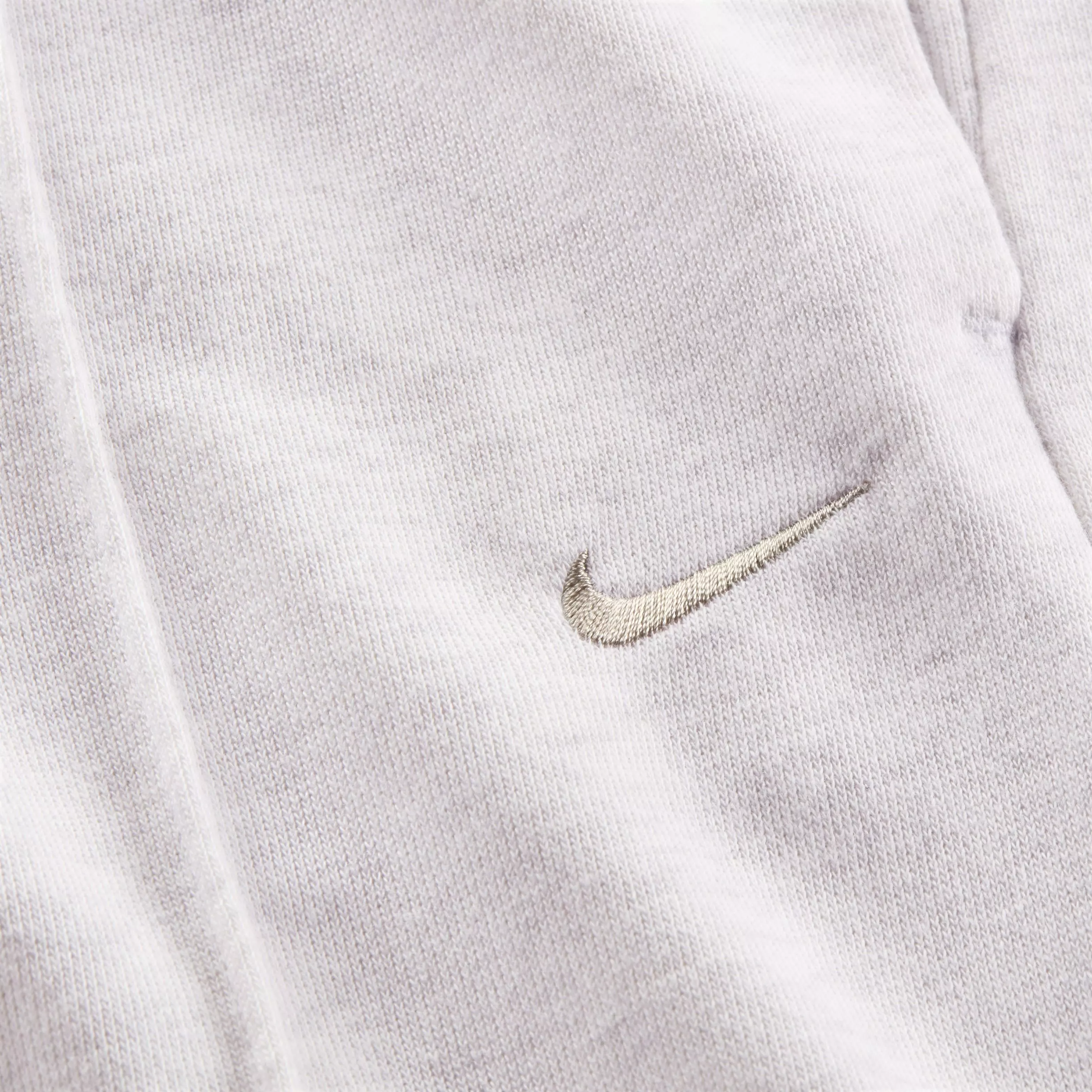 Nike Women's Sportswear Chill Terry Mid-Rise French Terry Open-Hem Sweatpants - WHITE