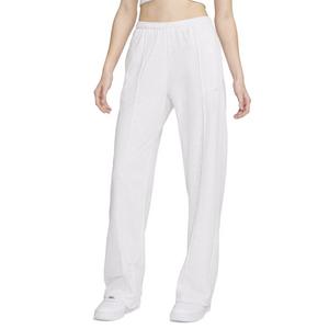Nike Women's Sportswear Chill Terry Mid-Rise French Terry Open-Hem Sweatpants