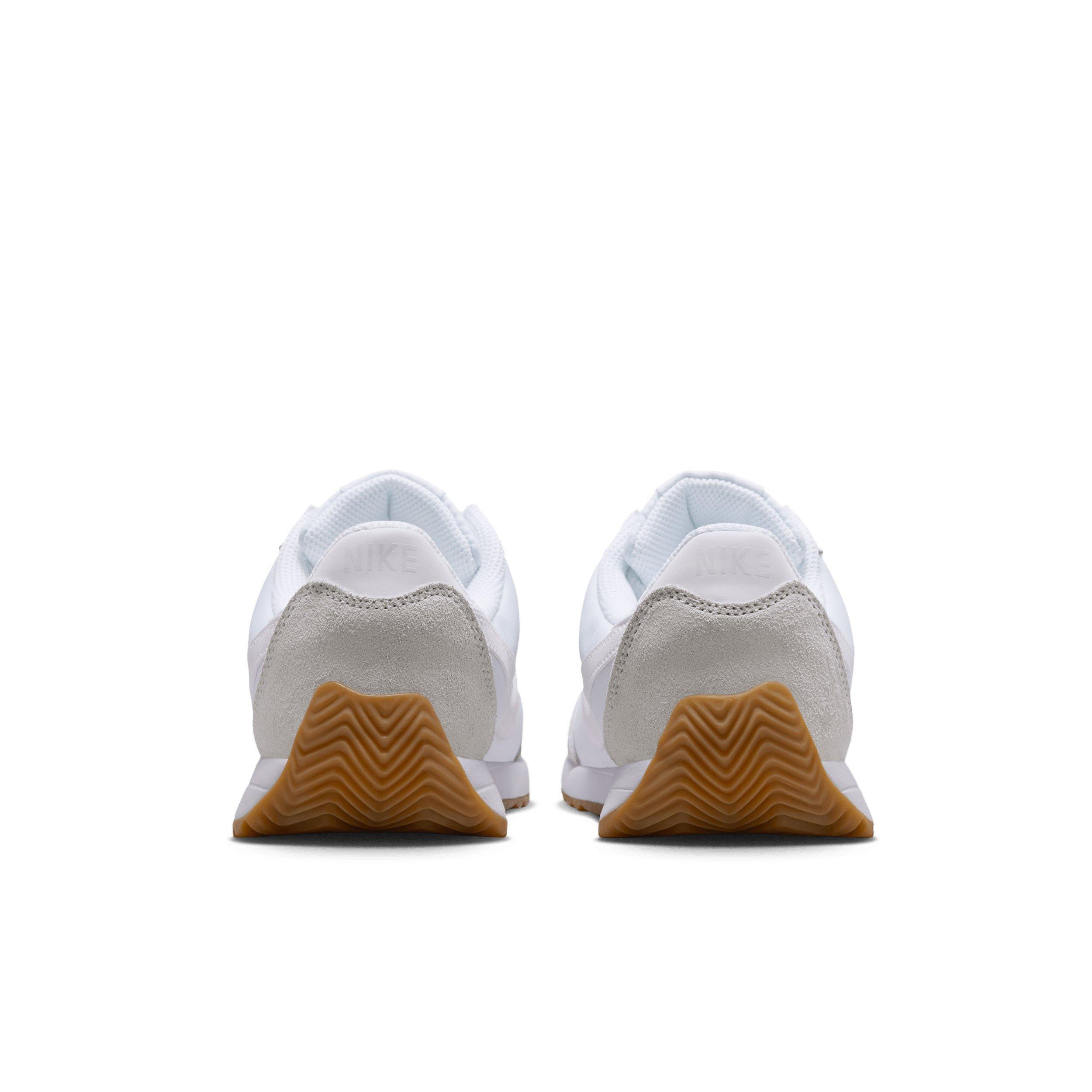 Nike Pacific "White/Platinum Tint/Safety Orange/White" Grade School Boys' Shoe - WHITE/PLATINUM/ORANGE/WHITE