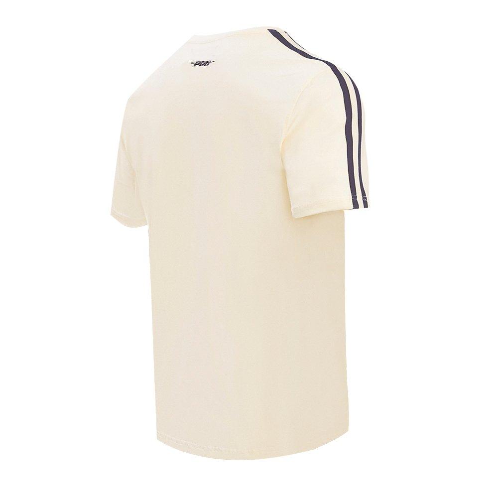 Pro Standard Men's MLB Chicago Cubs Retro Classic Striped Top - EGGSHELL Thumbnail View 4