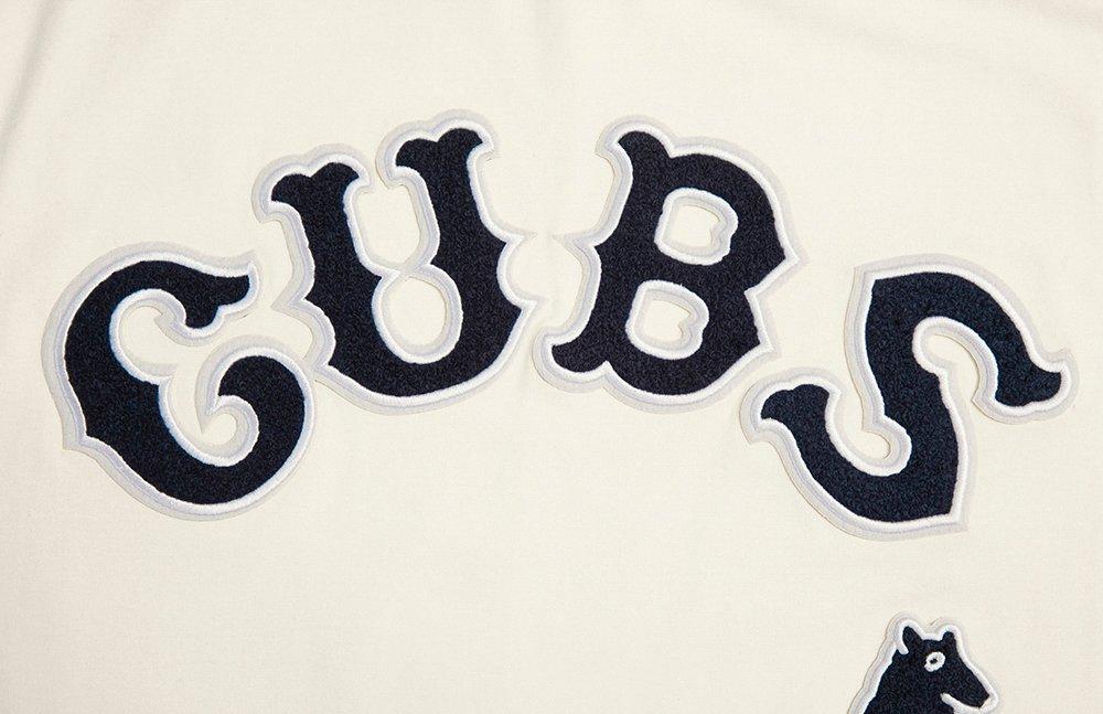 Pro Standard Men's MLB Chicago Cubs Retro Classic Striped Top - EGGSHELL Thumbnail View 5