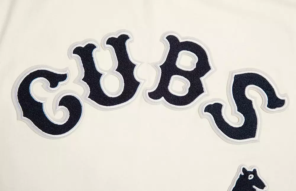 Pro Standard Men's MLB Chicago Cubs Retro Classic Striped Top - EGGSHELL