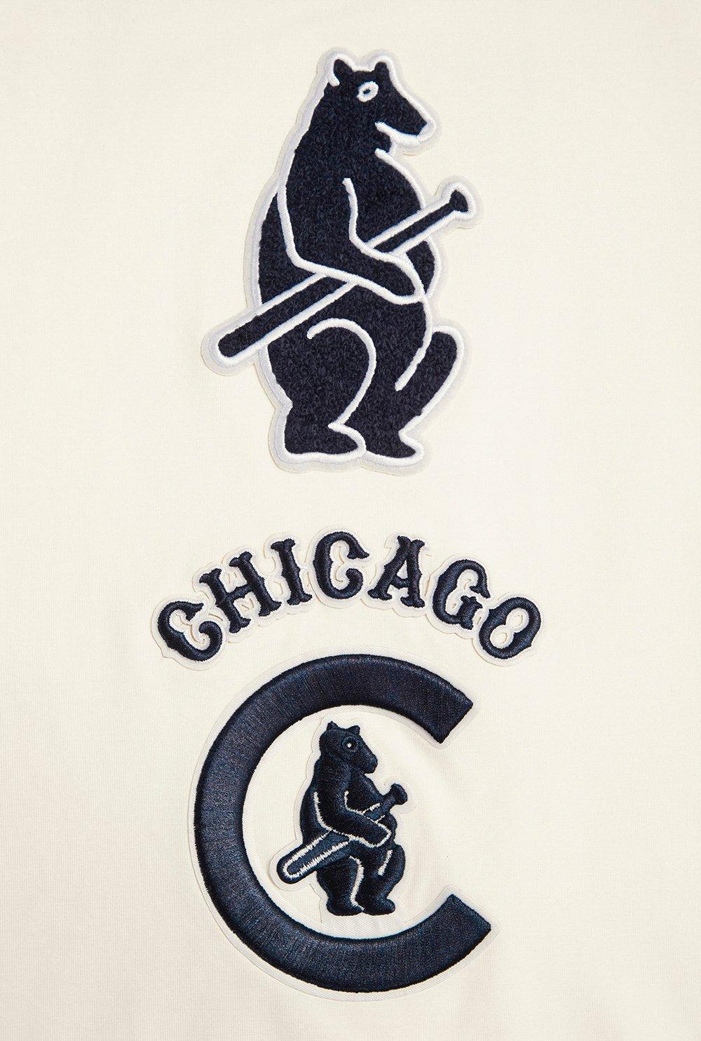 Pro Standard Men's MLB Chicago Cubs Retro Classic Striped Top - EGGSHELL Thumbnail View 6