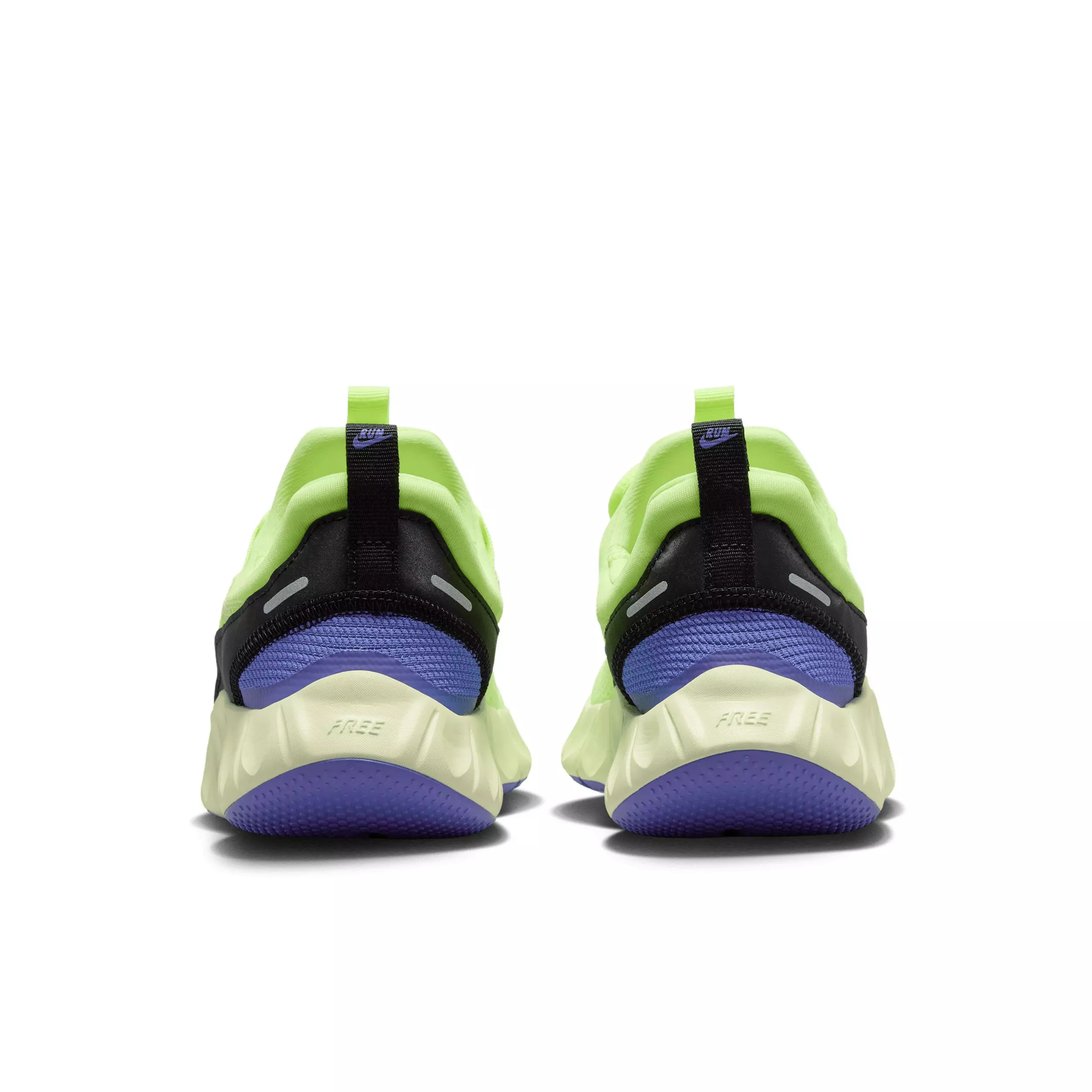 Nike Free Ride "Volt Ice/Lapis/Volt Tint/Black" Grade School Boys' Running Shoe - VOLT/LAPIS/VOLT/BLACK