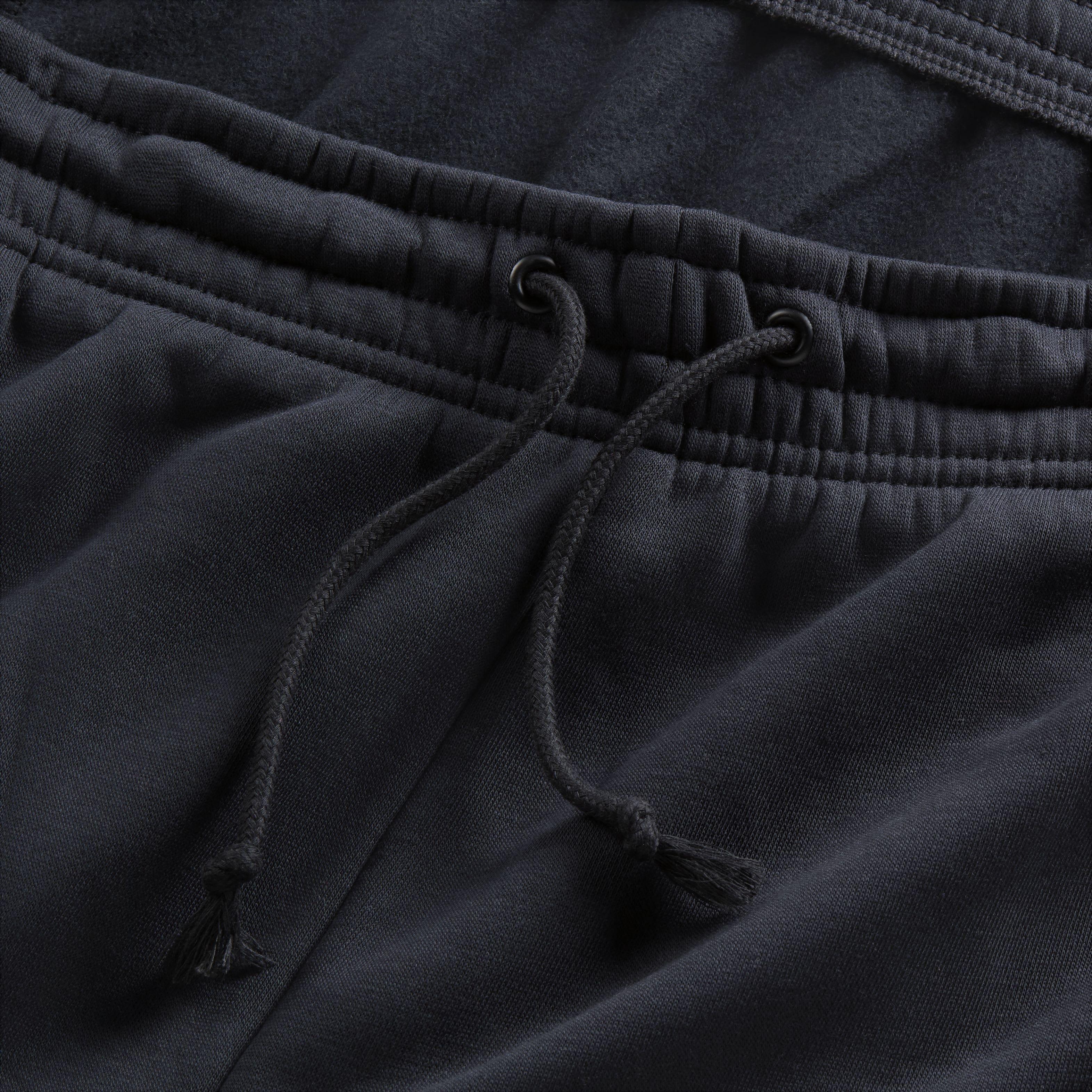 Nike Women's Sportswear Phoenix Fleece Oversized High-Waisted Sweatpants - BLACK Thumbnail View 6