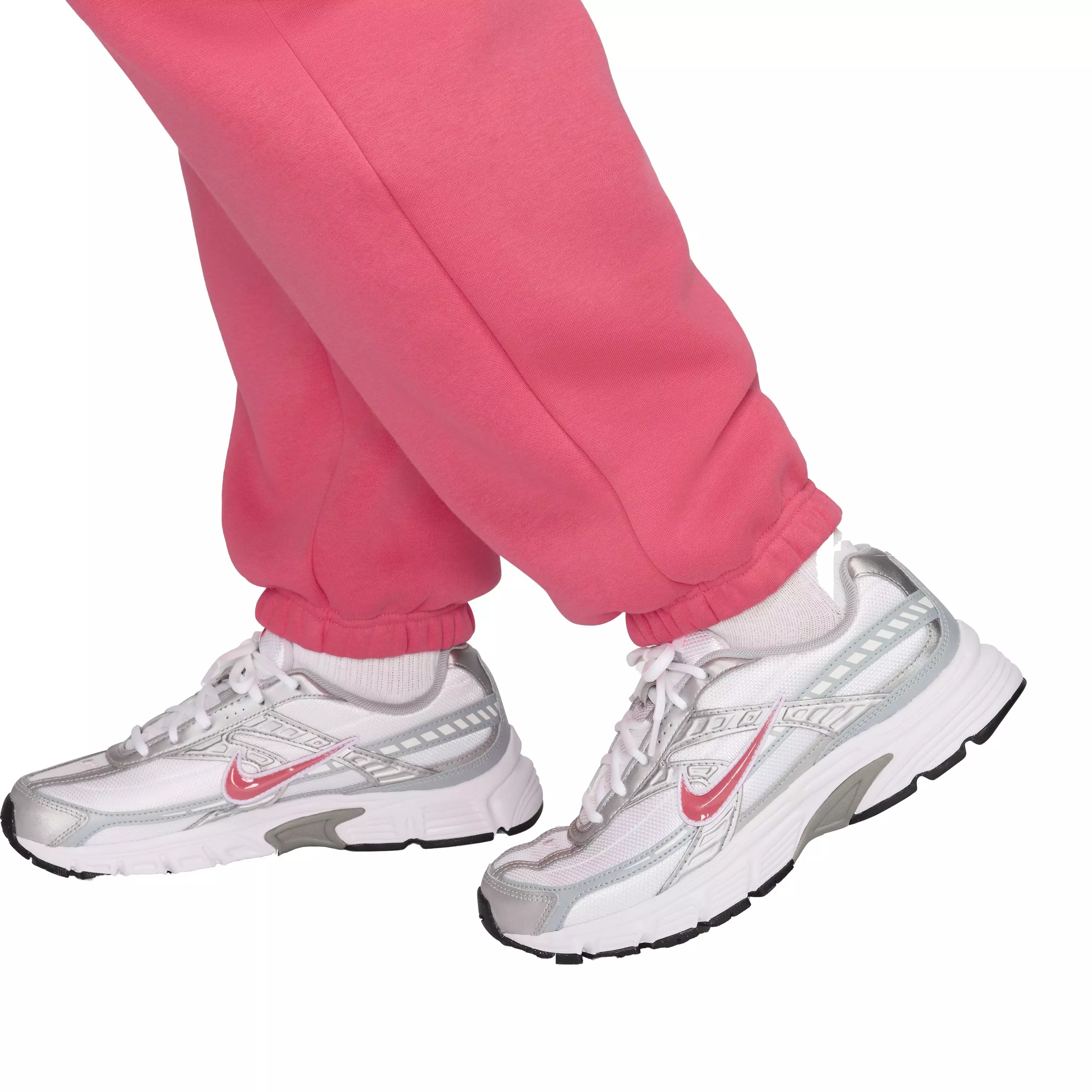 Nike Women's Sportswear Phoenix Fleece Oversized High-Waisted Sweatpants - PINK