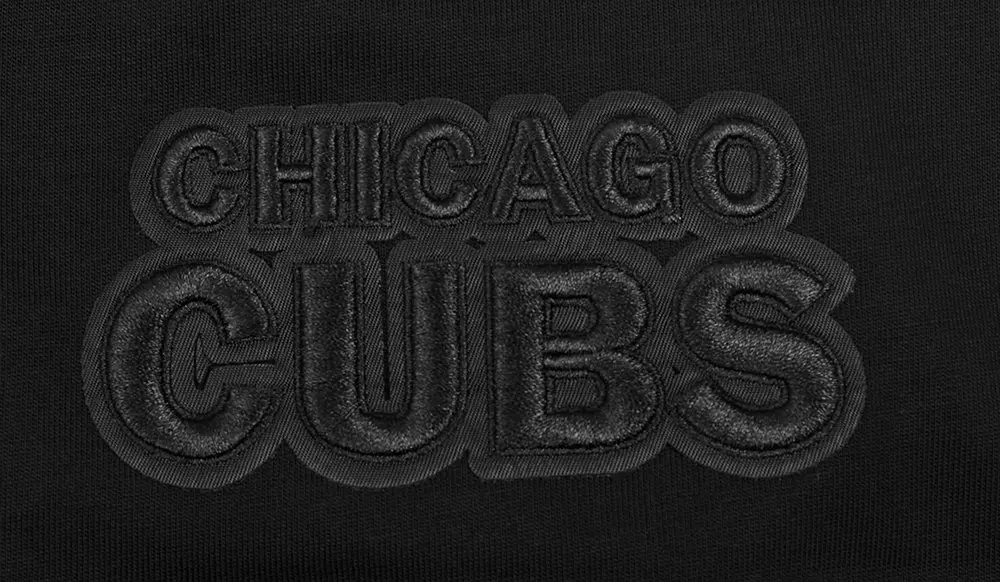 Pro Standard Men's MLB Chicago Cubs Neutral Drop Shoulder Top - BLACK