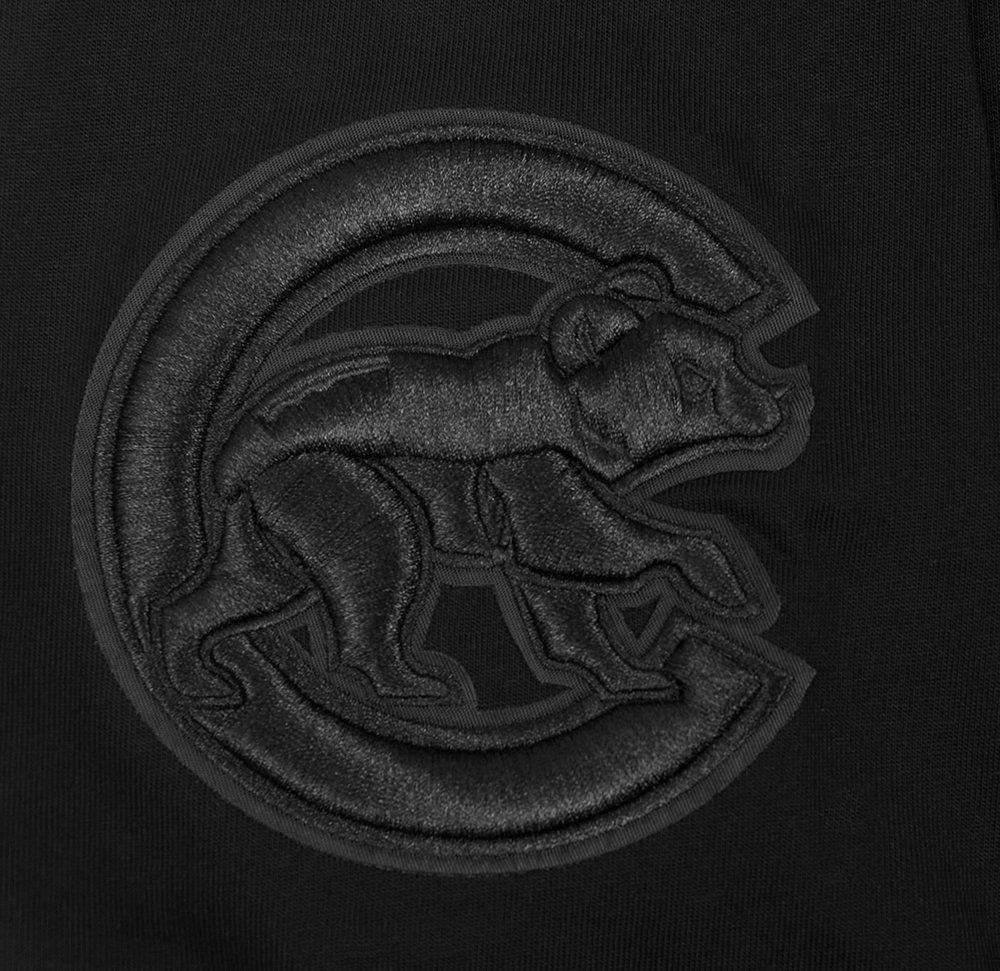 Pro Standard Men's MLB Chicago Cubs Neutral Drop Shoulder Top - BLACK Thumbnail View 6