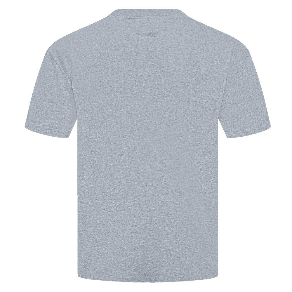Pro Standard Men's MLB Chicago Cubs Neutral Drop Shoulder Top - DK GREY Thumbnail View 2
