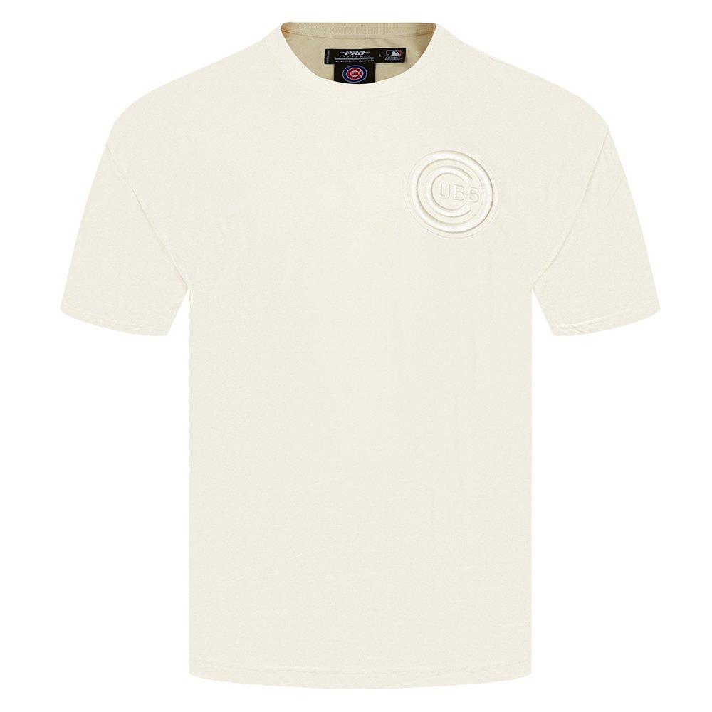 Pro Standard Men's MLB Chicago Cubs Neutral Drop Shoulder Top - CREAM Thumbnail View 1