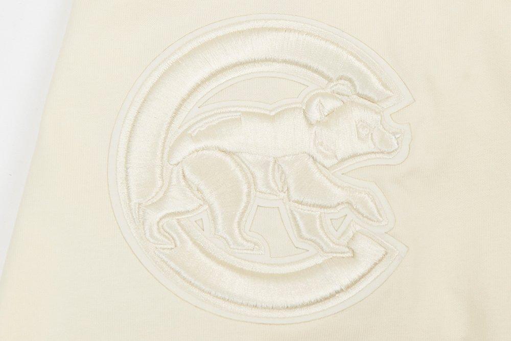 Pro Standard Men's MLB Chicago Cubs Neutral Drop Shoulder Top - CREAM Thumbnail View 6