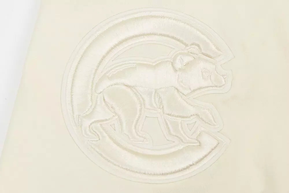 Pro Standard Men's MLB Chicago Cubs Neutral Drop Shoulder Top - CREAM