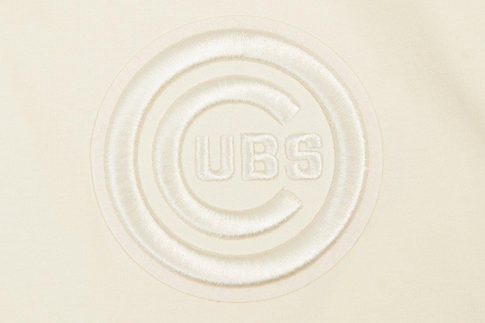 Pro Standard Men's MLB Chicago Cubs Neutral Drop Shoulder Top - CREAM Thumbnail View 7