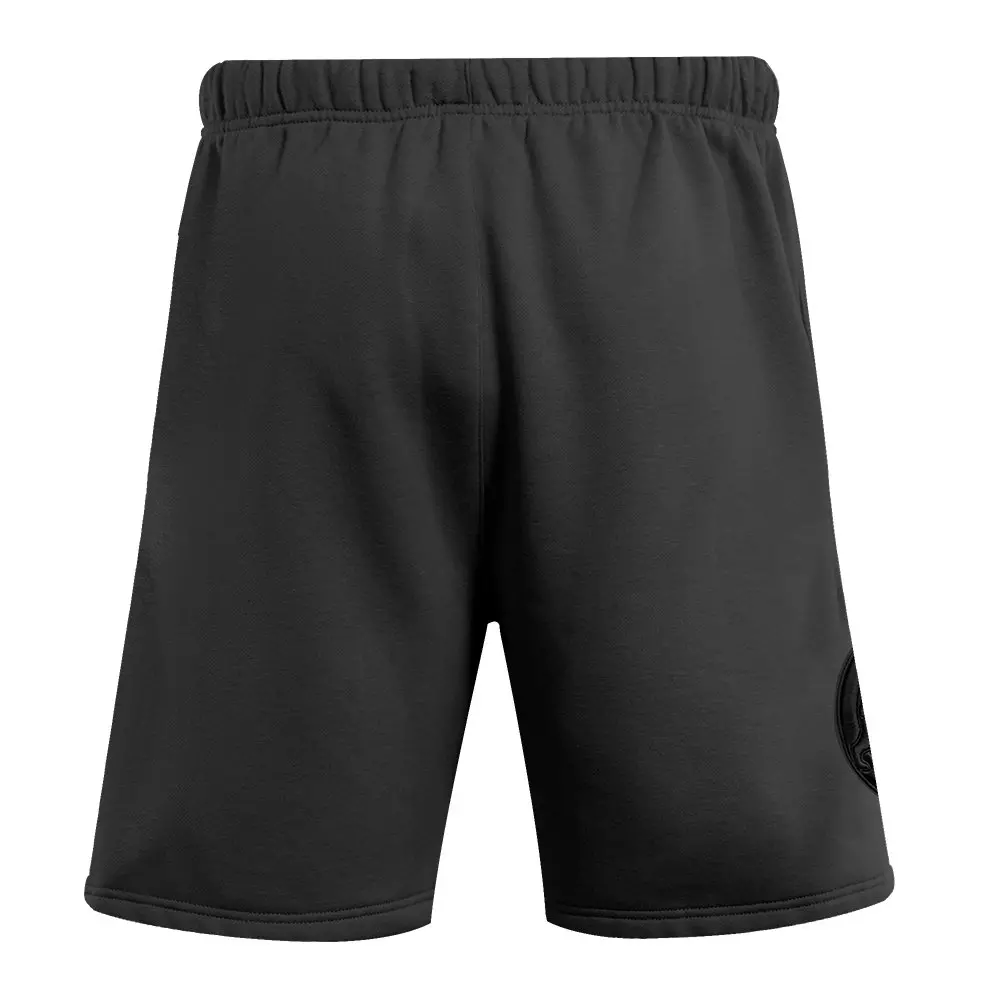 Pro Standard Men's MLB Chicago Cubs Neutral Fleece Short - BLACK