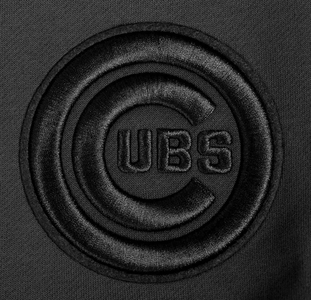 Pro Standard Men's MLB Chicago Cubs Neutral Fleece Short - BLACK