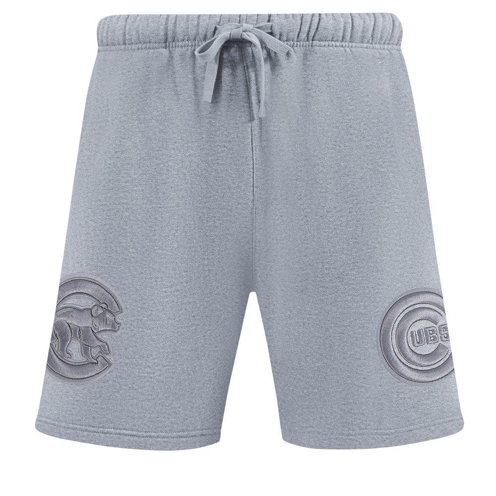 Pro Standard Men's MLB Chicago Cubs Neutral Fleece Short - DK GREY Thumbnail View 1