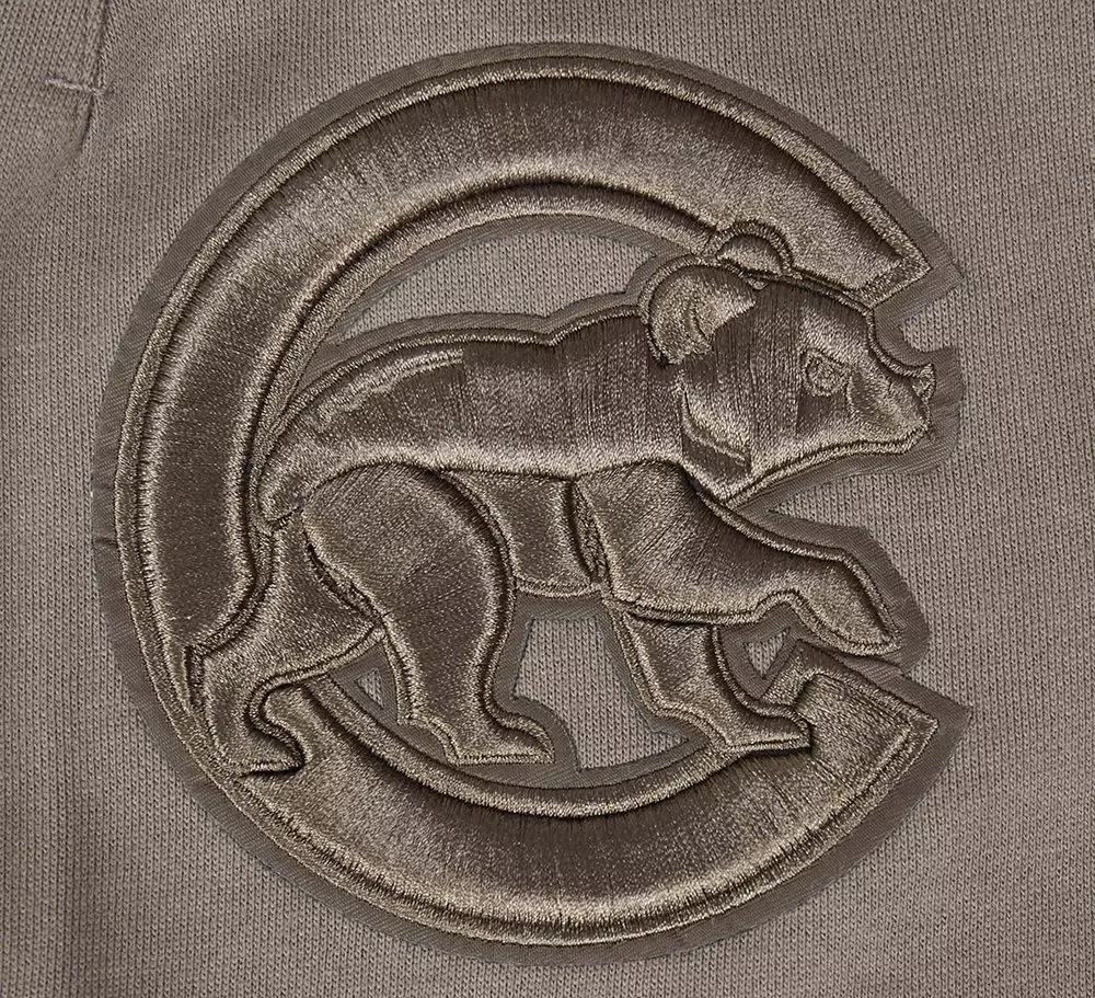 Pro Standard Men's MLB Chicago Cubs Neutral Fleece Short - DK BROWN