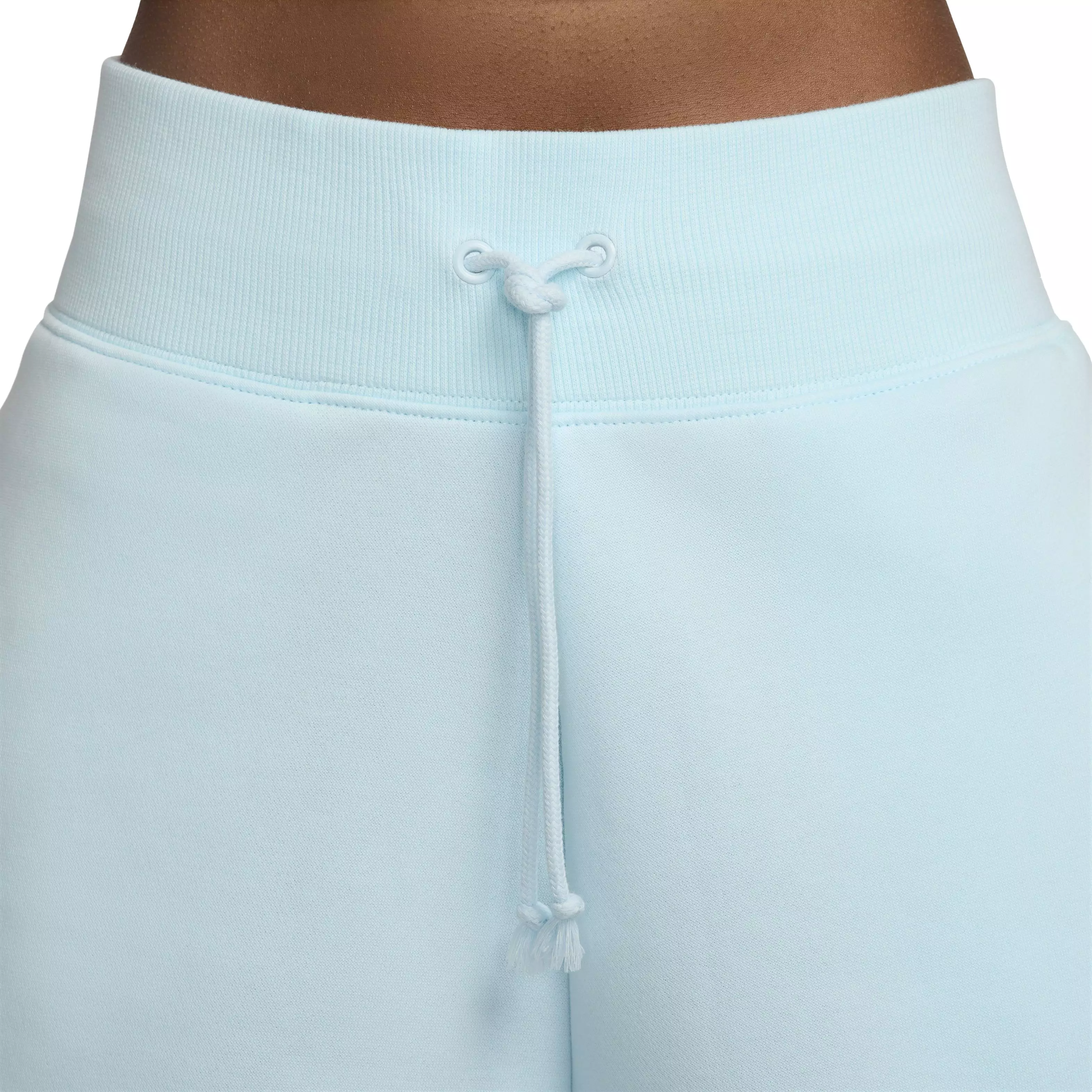 Nike Women's Sportswear Phoenix Fleece High-Waisted Loose Shorts - BLUE