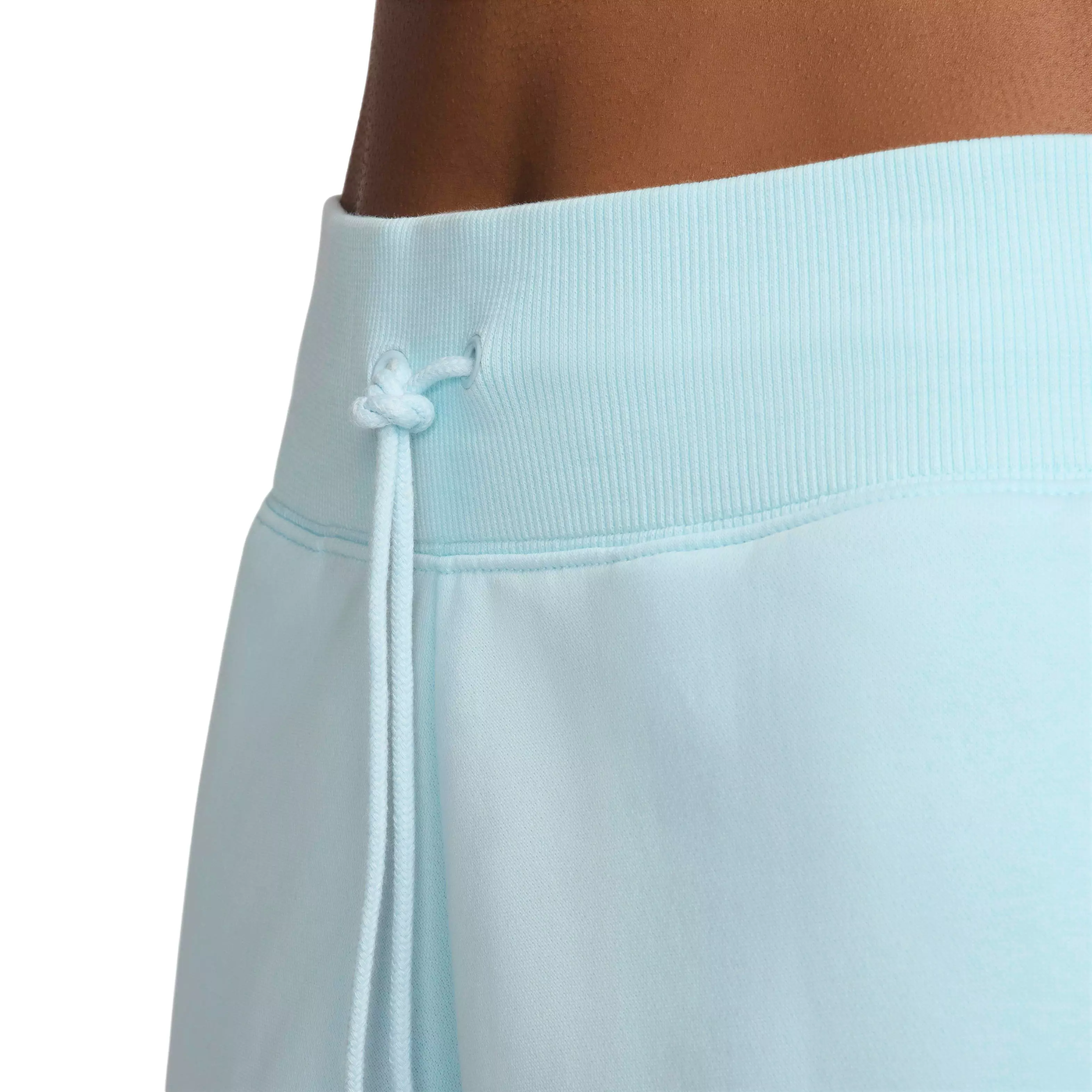 Nike Women's Sportswear Phoenix Fleece High-Waisted Loose Shorts - BLUE