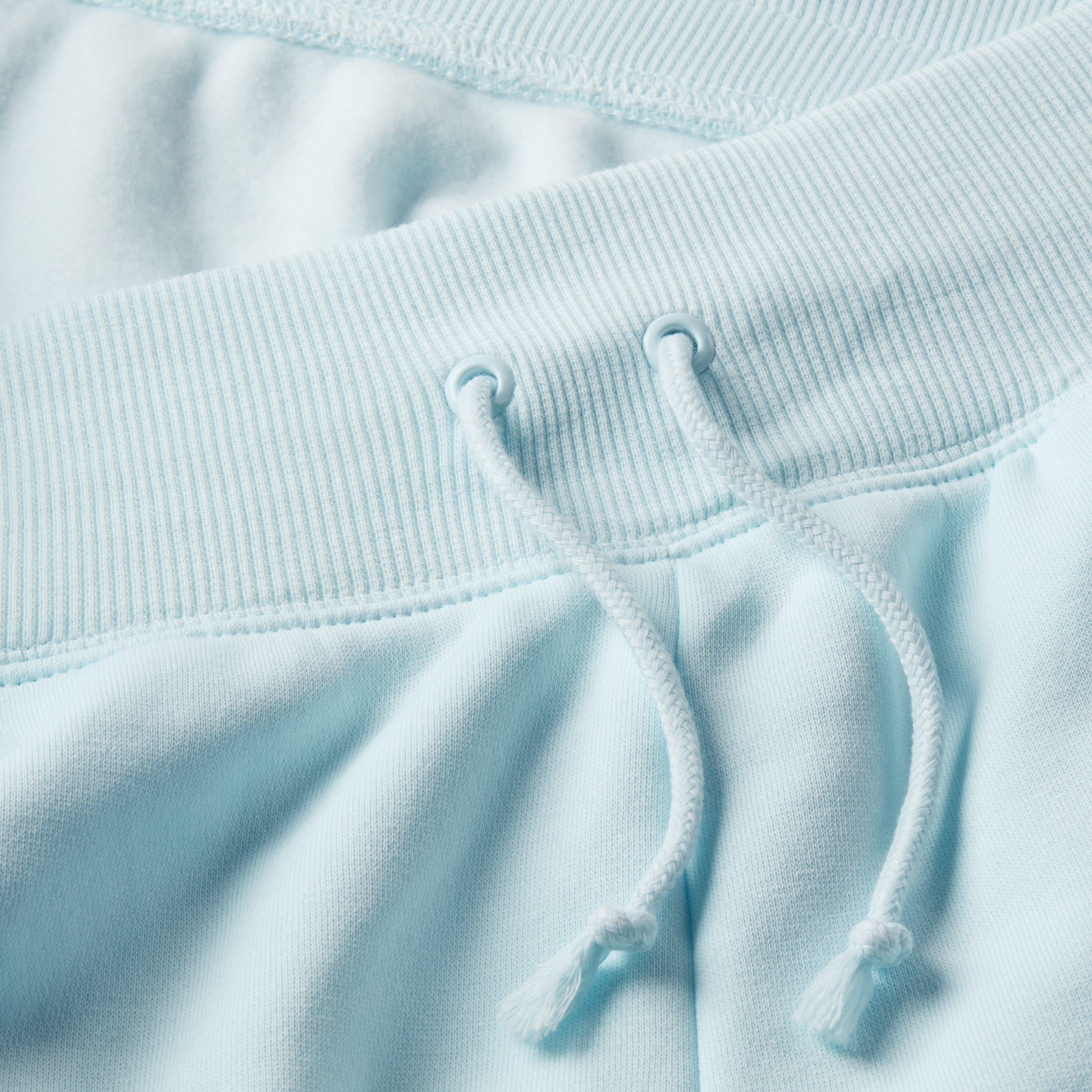 Nike Women's Sportswear Phoenix Fleece High-Waisted Loose Shorts - BLUE Thumbnail View 8