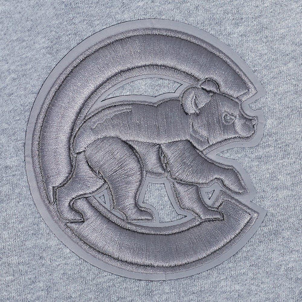 Pro Standard Men's MLB Chicago Cubs Neutral Sweatpants - DK GREY Thumbnail View 6