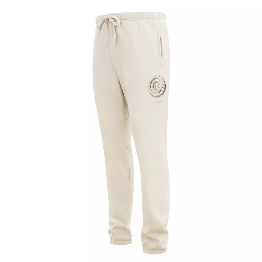 Pro Standard Men's MLB Chicago Cubs Neutral Sweatpants - CREAM