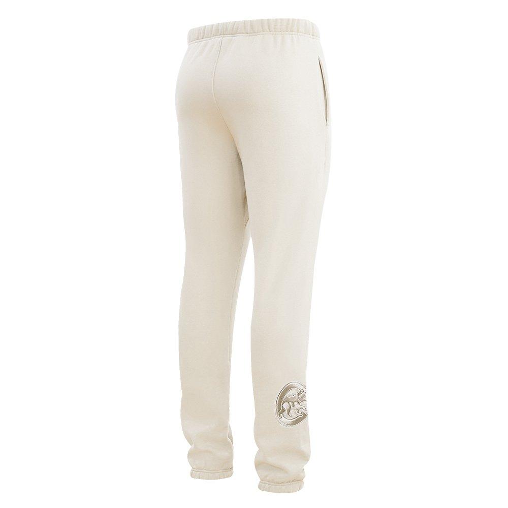 Pro Standard Men's MLB Chicago Cubs Neutral Sweatpants - CREAM Thumbnail View 4