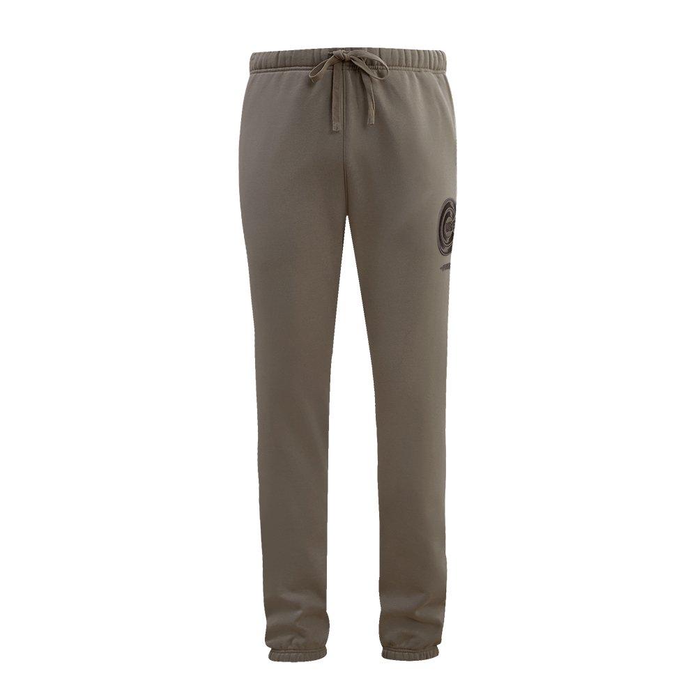 Pro Standard Men's MLB Chicago Cubs Neutral Sweatpants - DK BROWN Thumbnail View 1