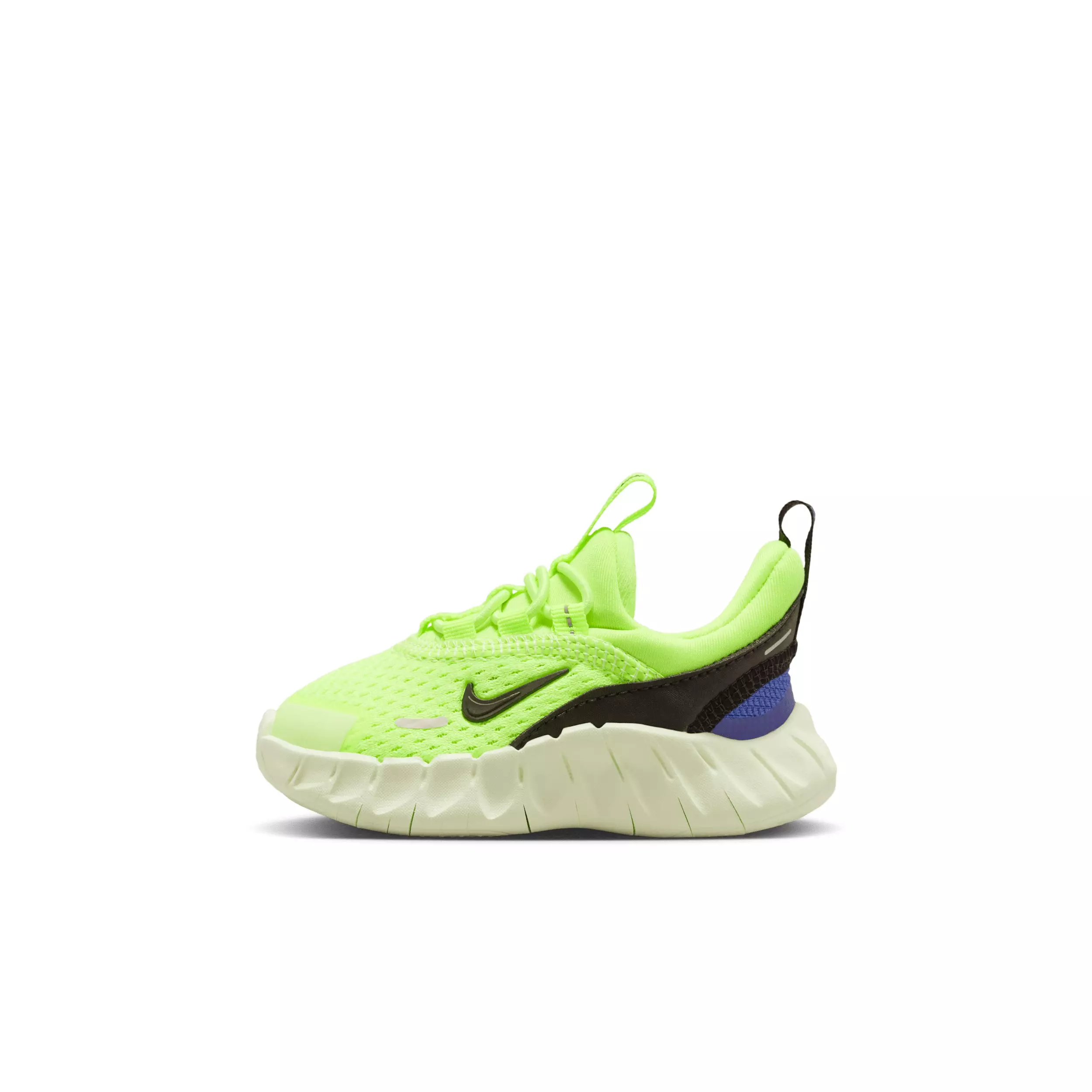 Nike Free Ride "Volt Ice/Lapis/Volt Tint/Black Spruce" Infant Boys' Running Shoe - VOLT/LAPIS/VOLT/SPRUCE