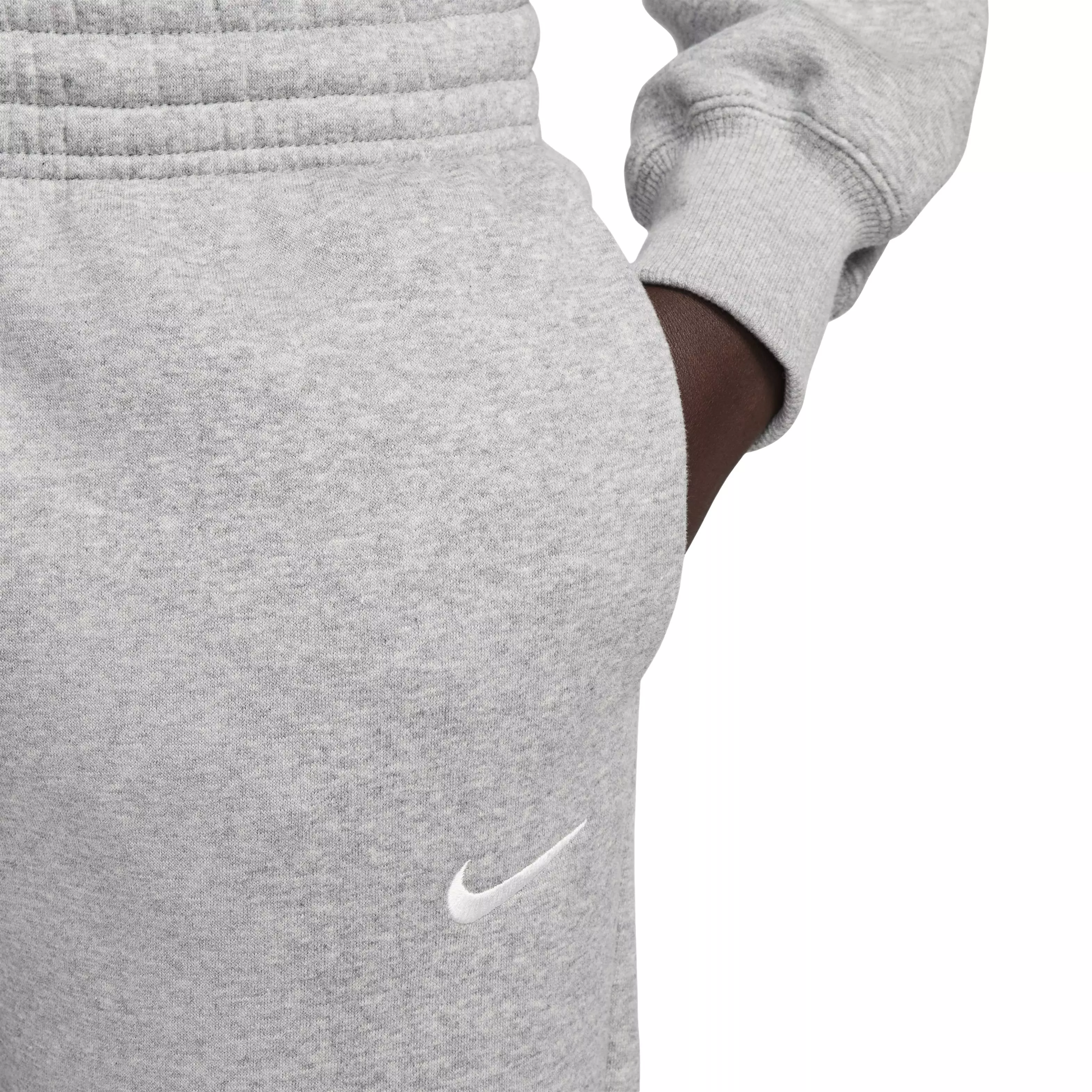 Nike Women's Sportswear Phoenix Fleece Mid-Rise Sweatpants - GREY