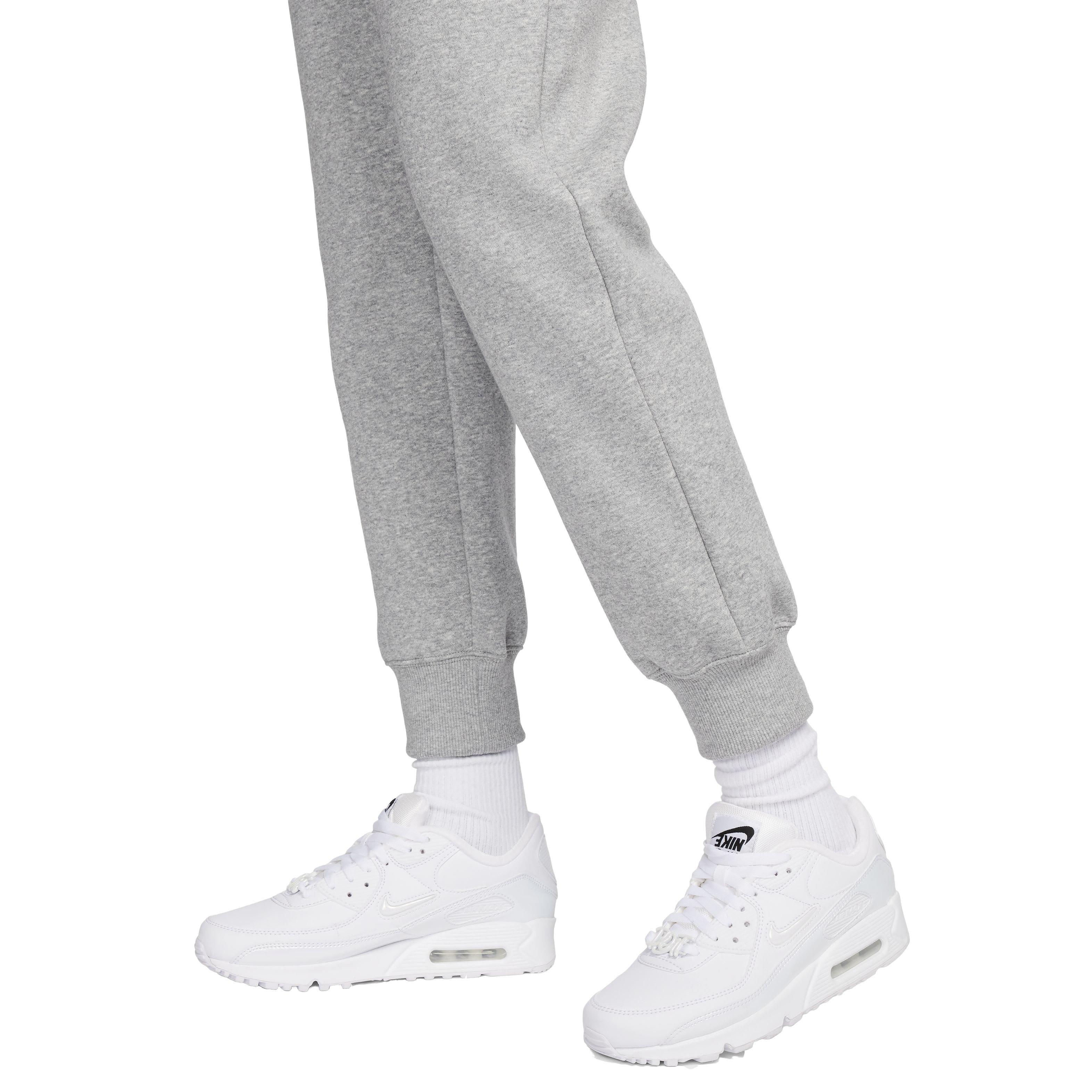 Nike Women's Sportswear Phoenix Fleece Mid-Rise Sweatpants - GREY Thumbnail View 6