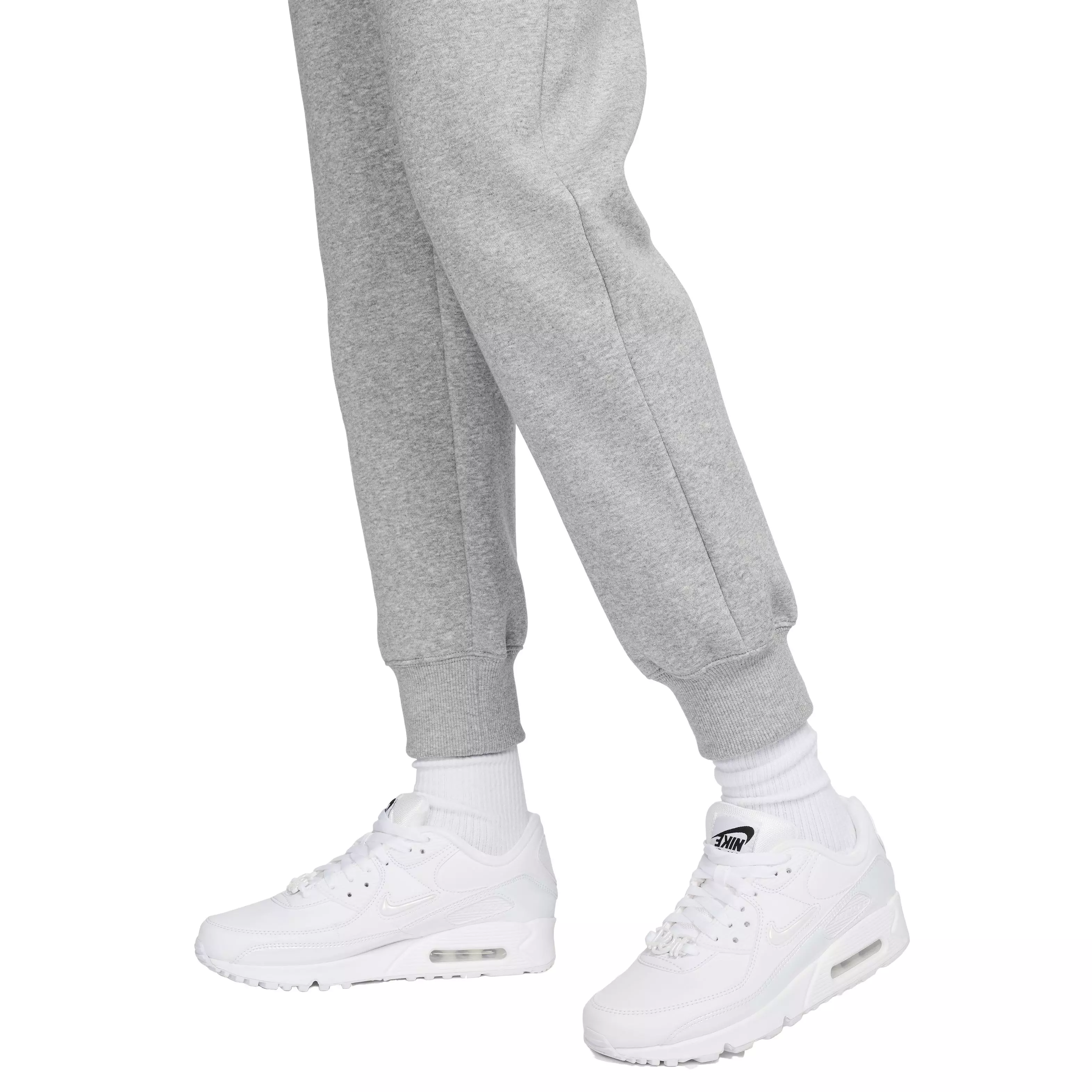 Nike Women's Sportswear Phoenix Fleece Mid-Rise Sweatpants - GREY