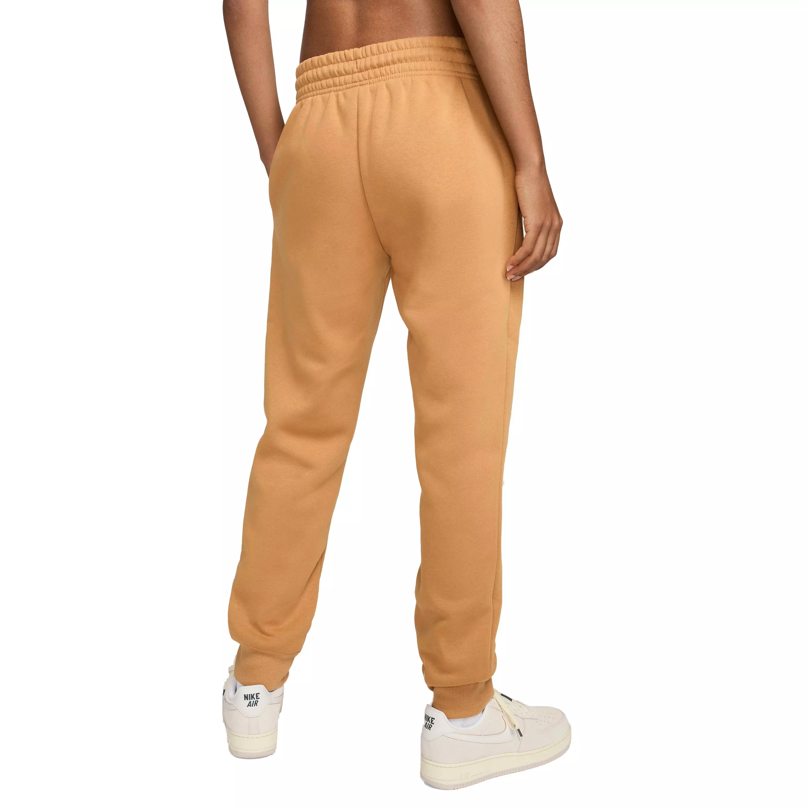Nike Women's Sportswear Phoenix Fleece Mid-Rise Sweatpants - BROWN
