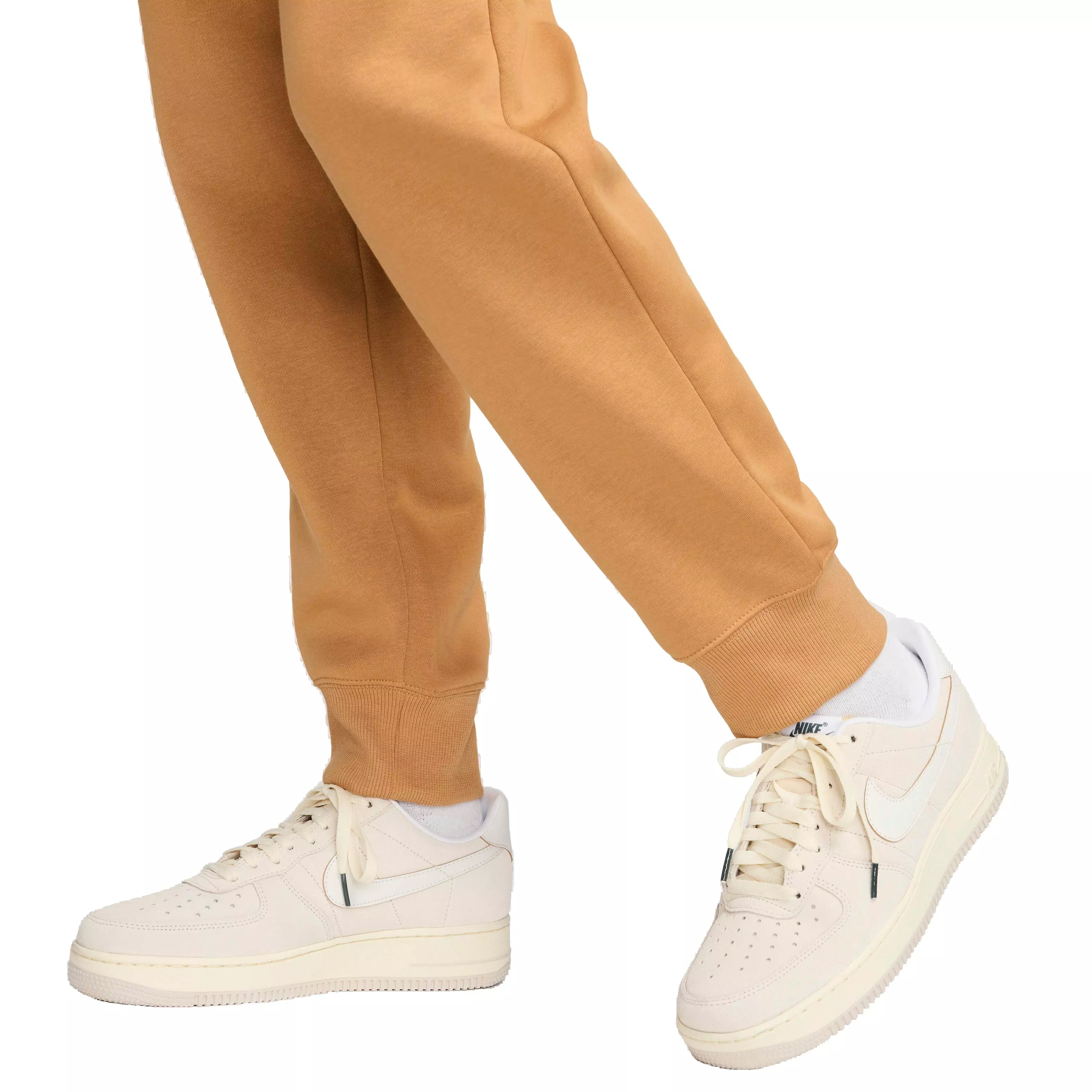 Nike Women's Sportswear Phoenix Fleece Mid-Rise Sweatpants - BROWN