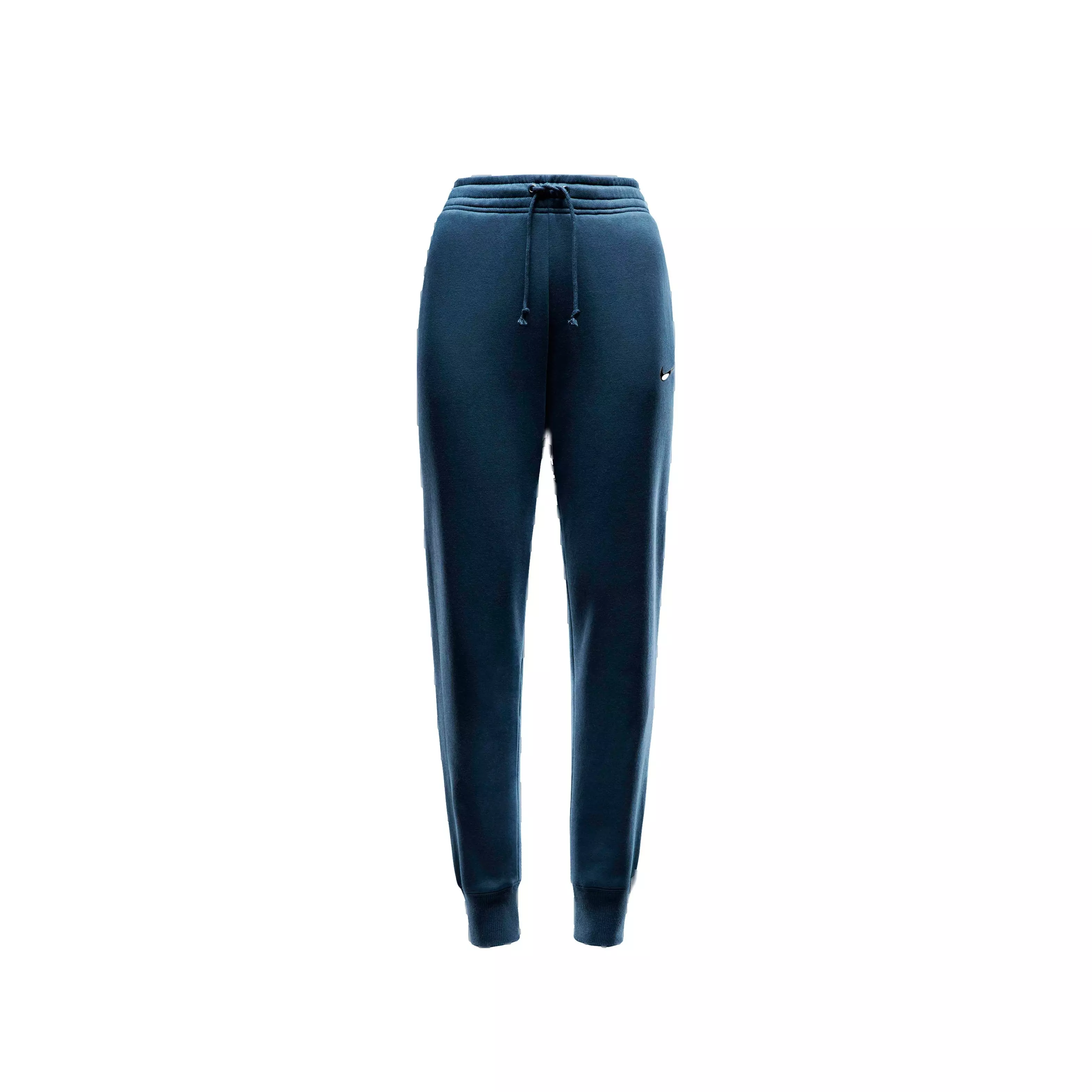 Nike Women's Sportswear Phoenix Fleece Mid-Rise Sweatpants - NAVY