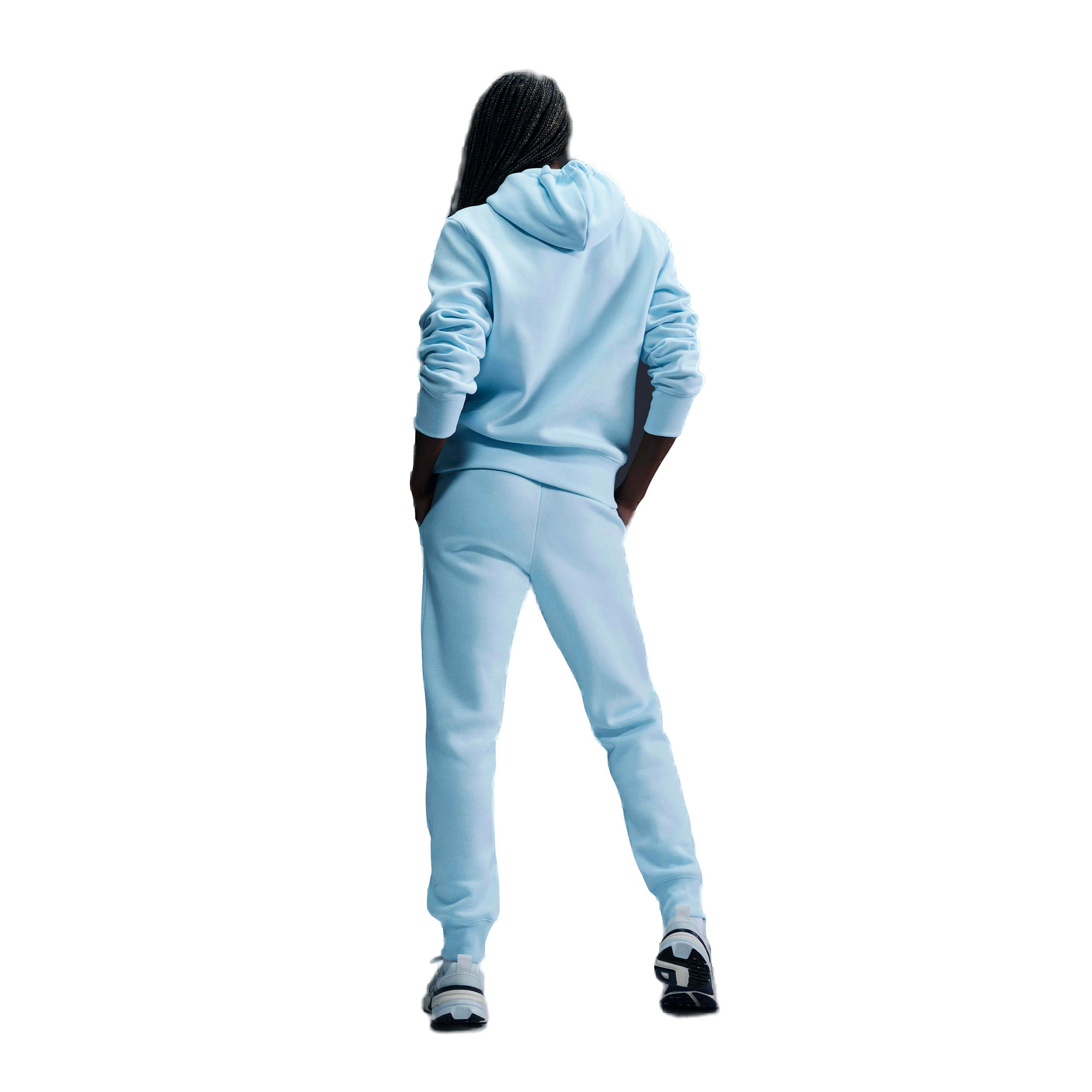 Nike Women's Sportswear Phoenix Fleece Mid-Rise Sweatpants - LT ARMY GREEN Thumbnail View 2