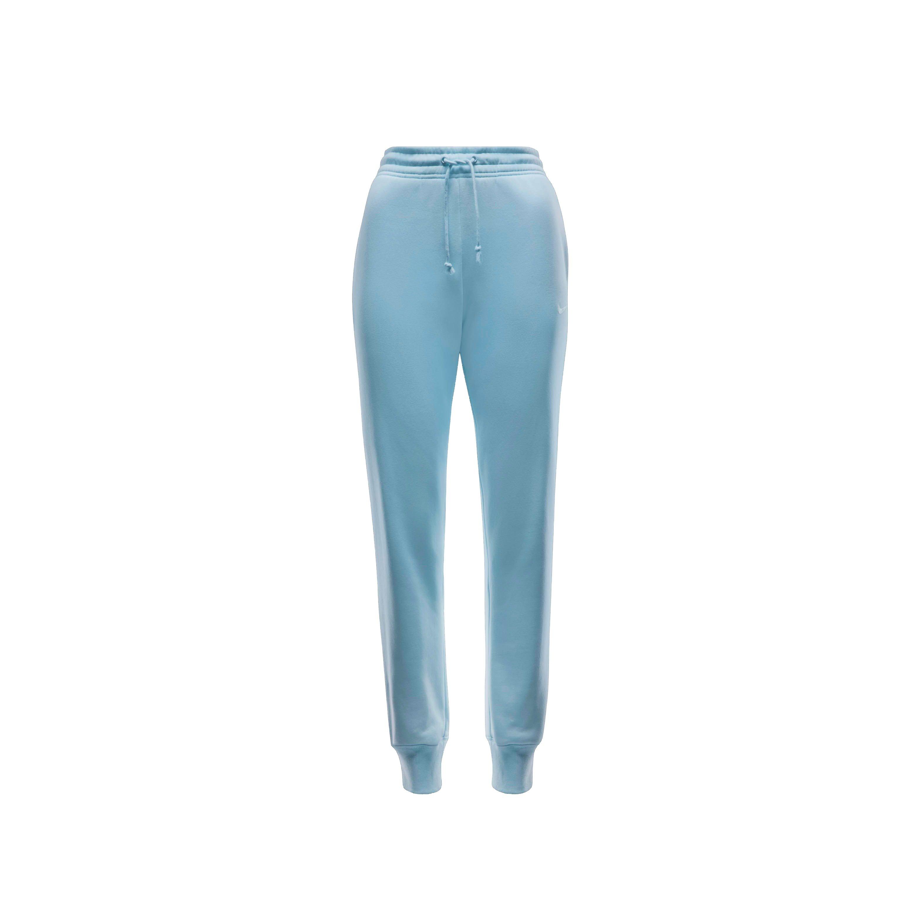 Nike Women's Sportswear Phoenix Fleece Mid-Rise Sweatpants - LT ARMY GREEN Thumbnail View 6