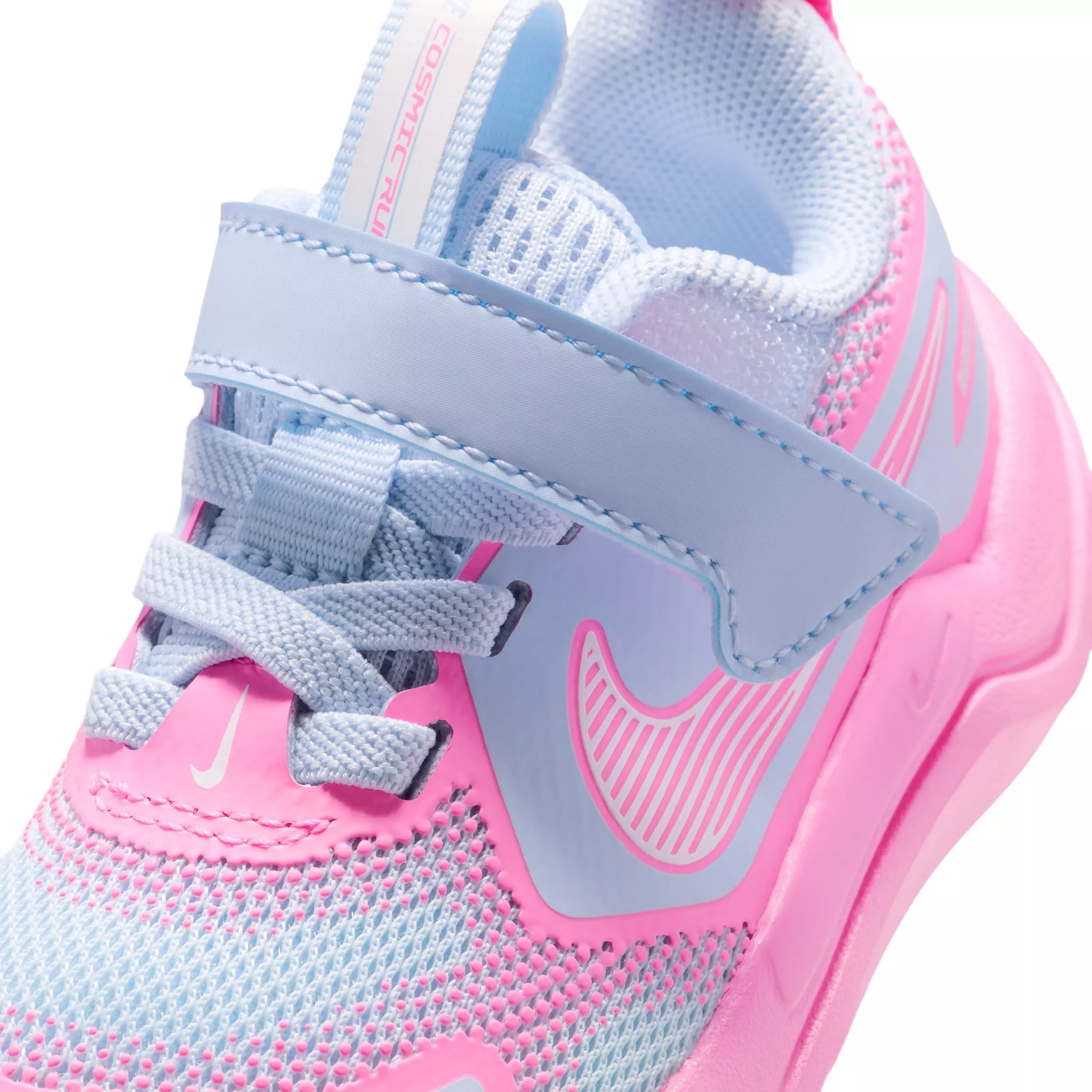 Nike Cosmic Runner "Hydrogen Blue/Pink Glow/White" Infant Boys' Running Shoe - BLUE/PINK/WHITE
