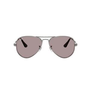 Ray-Ban Aviator Max Violet Sunglasses &ndash; Gunmetal