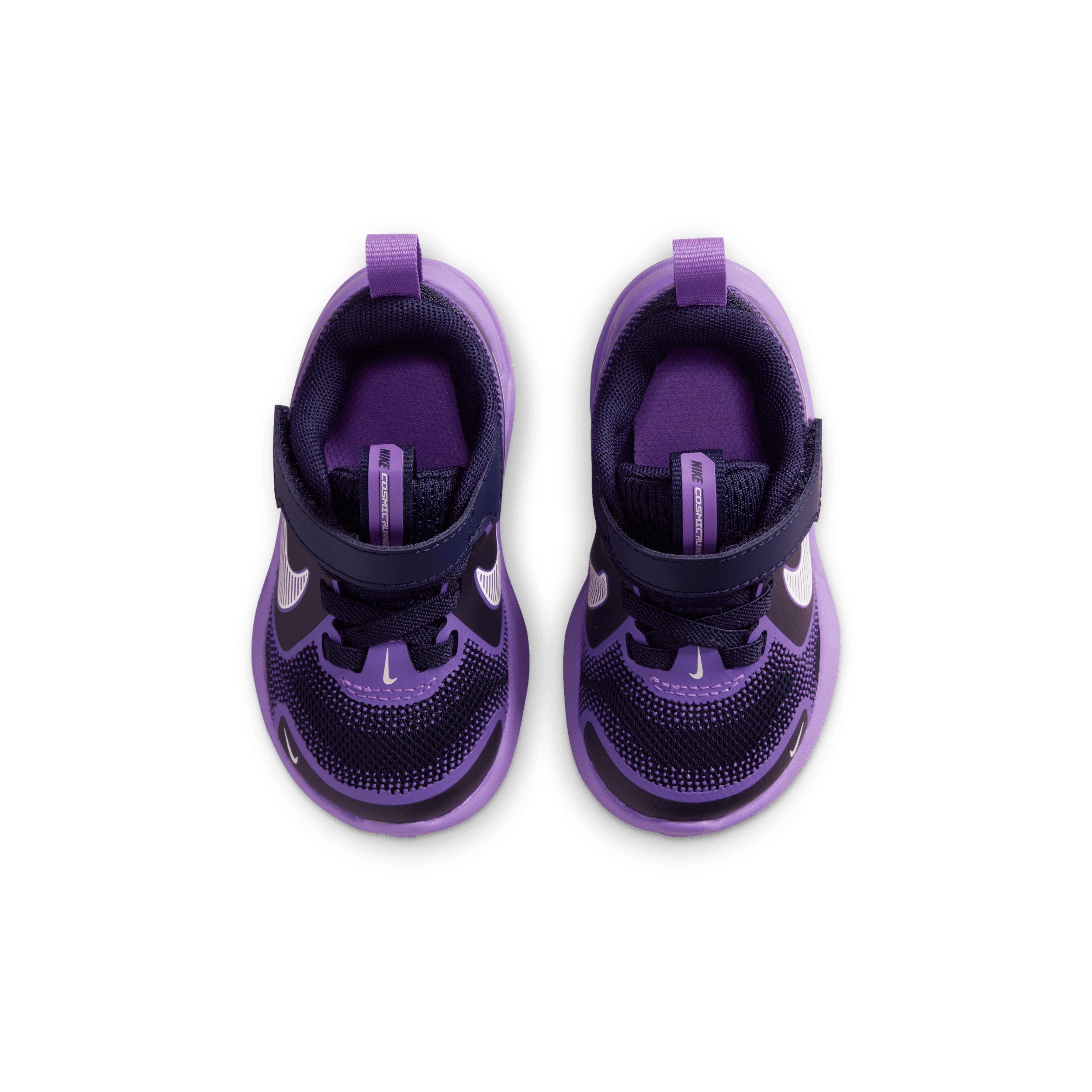 Nike Cosmic Runner "Blackened Blue/Bright Violet/Coconut Milk" Infant Boys' Running Shoe - BLUE/VIOLET/COCONUT