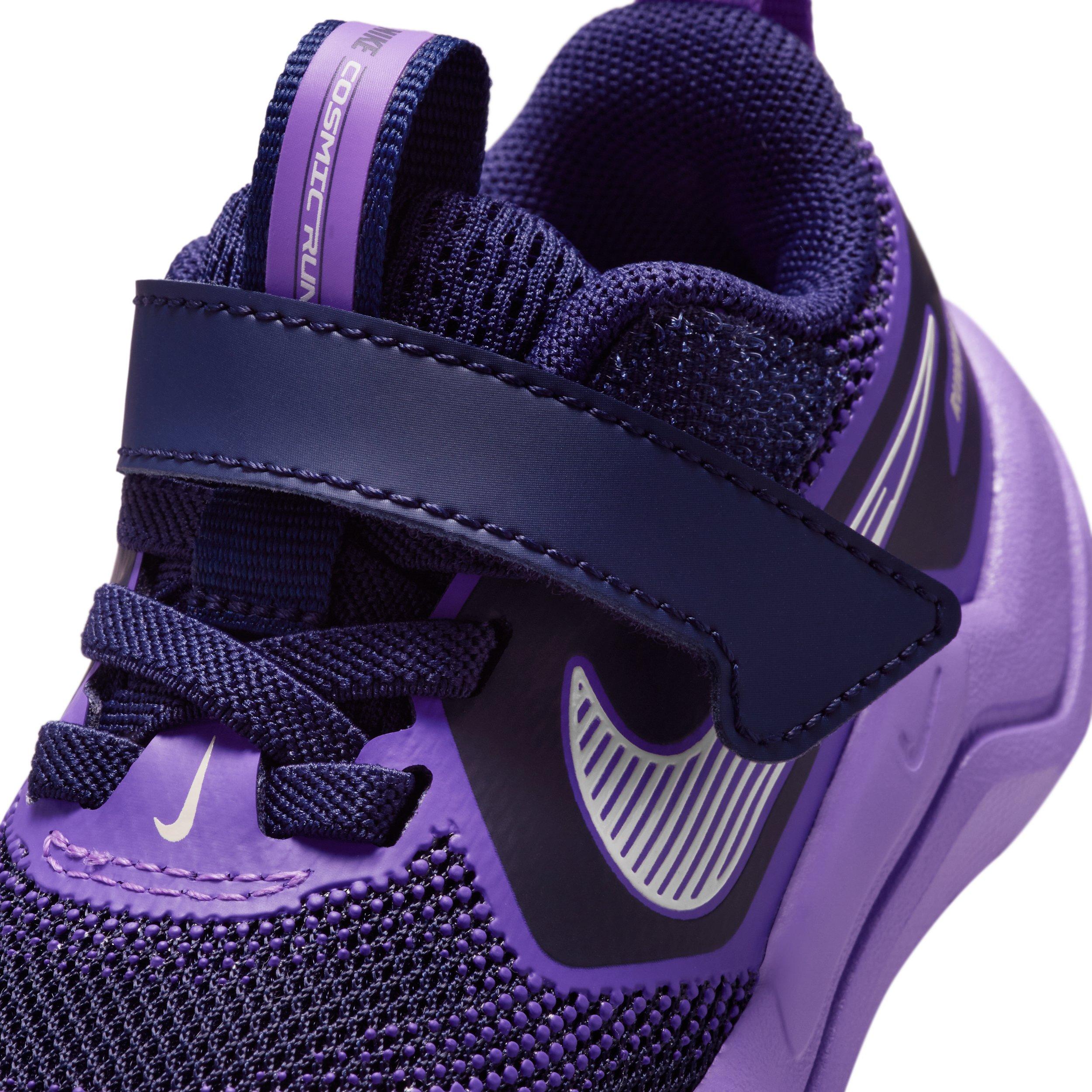 Nike Cosmic Runner "Blackened Blue/Bright Violet/Coconut Milk" Infant Boys' Running Shoe - BLUE/VIOLET/COCONUT