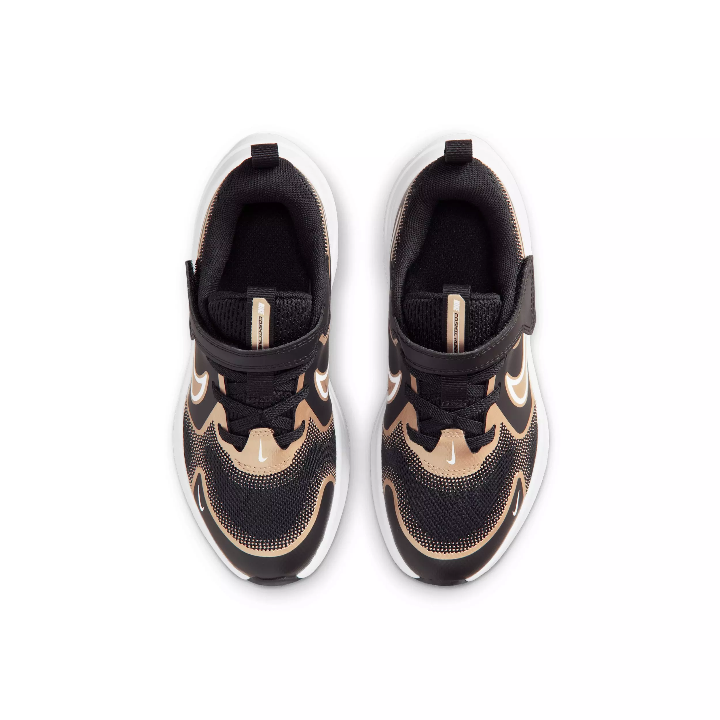 Nike Cosmic Runner SE "Black/Blur/White" Preschool Boys' Running Shoe - BLACK/BLUR/WHITE