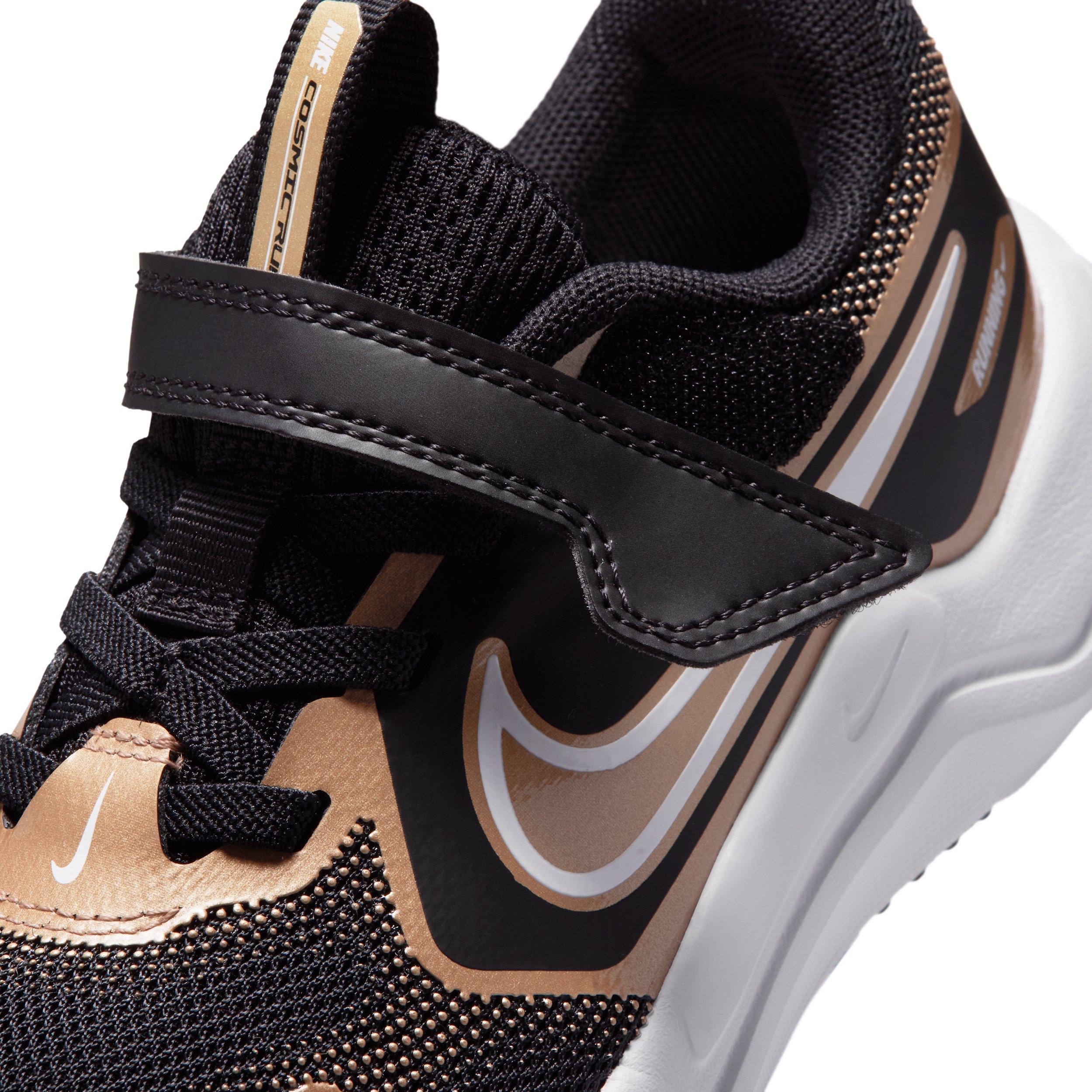 Nike Cosmic Runner SE "Black/Blur/White" Preschool Boys' Running Shoe - BLACK/BLUR/WHITE