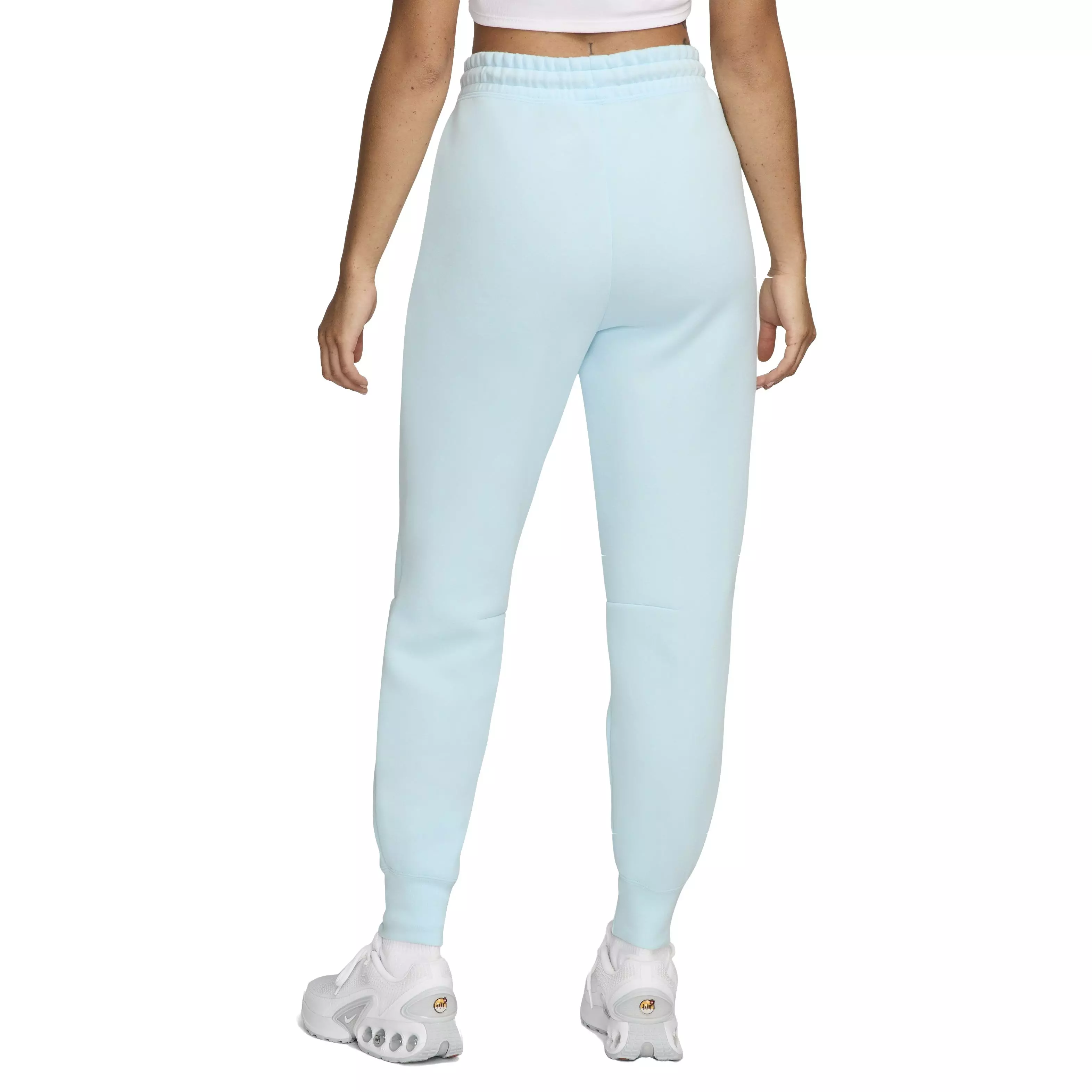 Nike Women's Sportswear Tech Fleece Mid-Rise Joggers - BLUE